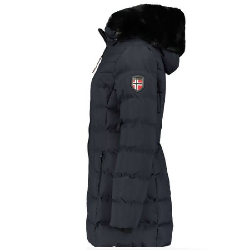 Geographical Norway Bracelet - Parka Femme Longue Matelassée à Capuche Amovible, Poches Zippées - Geographical Norway BRACELET_LADY_MARINE_S_SDB-BRACELET_LADY_MARINE_M_SDB-BRACELET_LADY_MARINE_L_SDB-BRACELET_LADY_MARINE_XL_SDB-BRACELET_LADY_NOIR_S_SDB-BRACELET_LADY_NOIR_M_SDB-BRACELET_LADY_NOIR_L_SDB-BRACELET_LADY_NOIR_XL_SDB-BRACELET_LADY_NOIR_XXL_SDB
