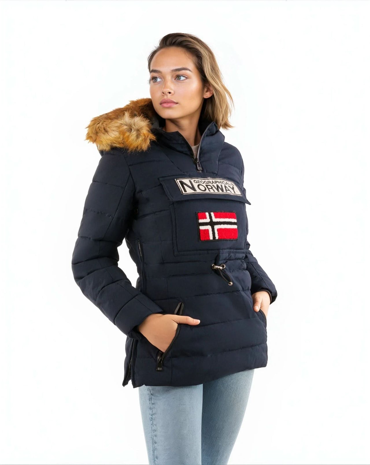 Geographical Norway Belinda Donna - Giacca imbottita matelassée - Geographical Norway BELINDA_LADY_MARINE_SDB-BELINDA_LADY_ROUGE_M_SDB-BELINDA_LADY_NOIR_SDB-BELINDA_LADY_GREY_LIGHT_SDB-BELINDA_LADY_CORAIL_SDB-BELINDA_LADY_GREY_LIGHT_M_SDB-BELINDA_LADY_BLACK_M_SDB-BELINDA_LADY_RED_L_SDB-BELINDA_LADY_CORAIL_M_SDB-BELINDA_LADY_MARINE_M_SDB