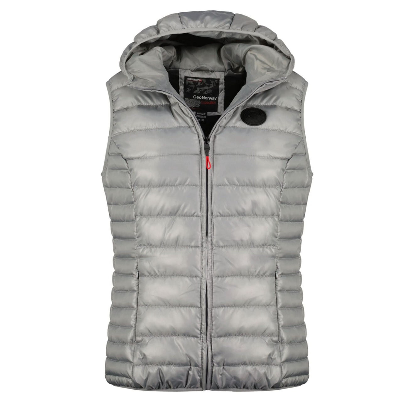 Geographical Norway Annecy Vest Hood Damen - Leichte, ärmellose Steppjacke mit Kapuze - Geographical Norway ANNECY_VEST_HOOD_LADY_MARINE_S_SDB-ANNECY_VEST_HOOD_LADY_MARINE_M_SDB-ANNECY_VEST_HOOD_LADY_MARINE_L_SDB-.ANNECY_VEST_HOOD_LADY_MARINE_XL_SDB-ANNECY_VEST_HOOD_LADY_MARINE_XXL_SDB-ANNECY_VEST_HOOD_LADY_SCHWARZ_S_SDB-ANNECY_VEST_HOOD_LADY_SCHWARZ_M_SDB-ANNECY_VEST_HOOD_LADY_SCHWARZ_L_SDB-ANNECY_VEST_HOOD_LADY_SCHWARZ_XL_SDB-ANNECY_VEST_HOOD_LADY_SCHWARZ_XXL_SDB
