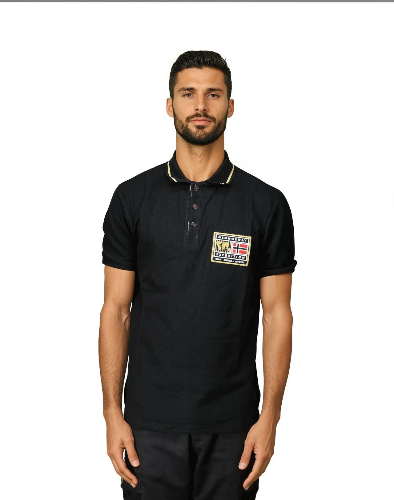 Geographical Norway KARITE Homme - Kurzärmeliges Poloshirt aus 100% Baumwolle - Geographical Norway KARITE_MEN_GRIS_CLAIR_S_SDB-KARITE_MEN_GRIS_CLAIR_M_SDB-KARITE_MEN_GRIS_CLAIR_L_SDB-.KARITE_MEN_LIGHT_GRAU_XL_SDB-KARITE_MEN_LIGHT_GRAU_XXL_SDB-KARITE_MEN_LIGHT_GRAU_3XL_SDB-KARITE_MEN_KAKI_S_SDB-KARITE_MEN_KAKI_M_SDB-KARITE_MEN_KAKI_L_SDB-KARITE_MEN_KAKI_XL_SDB