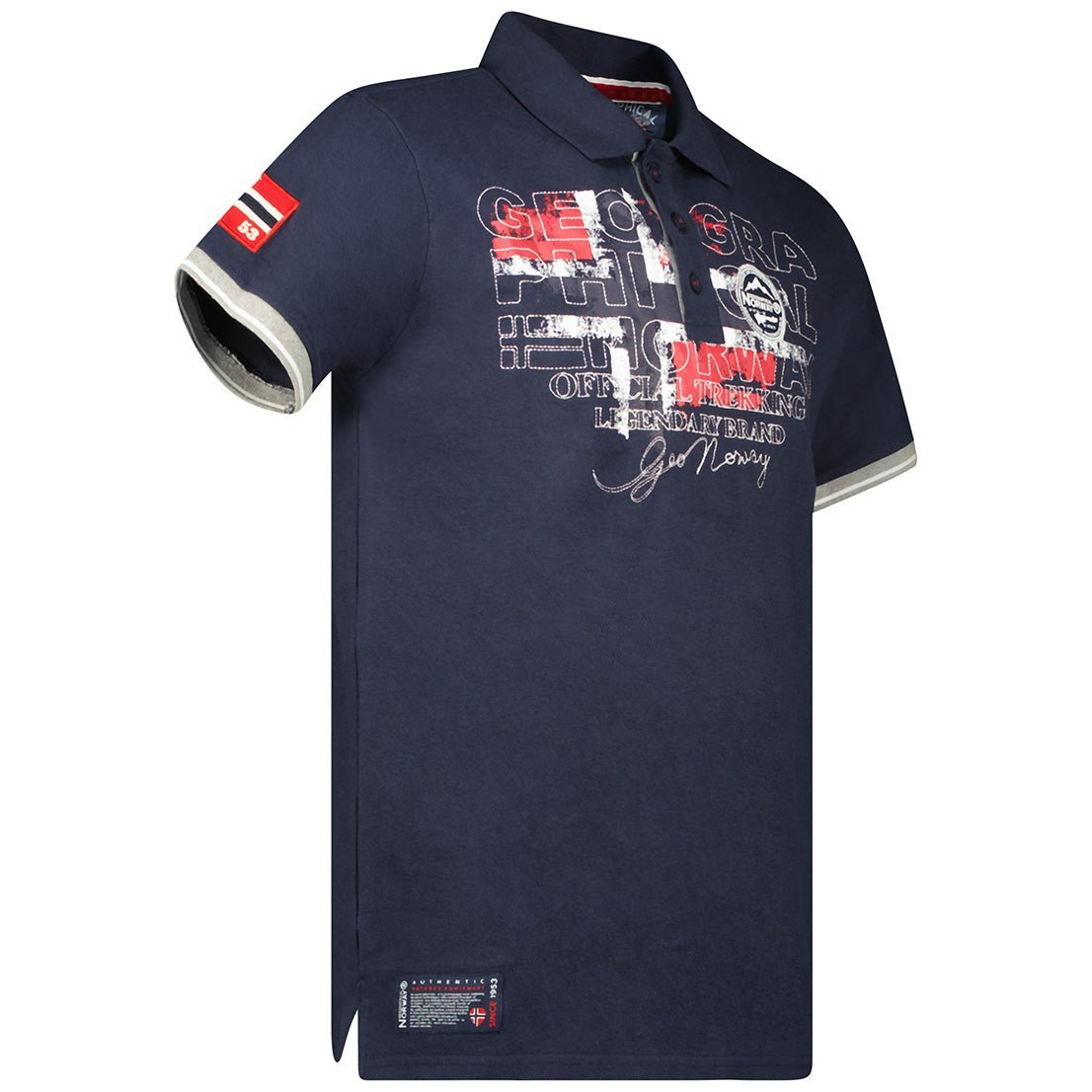 Geographical Norway Kutta Homme - Kurzärmeliges Polo-Shirt - Geographical Norway KUTTA_MEN_GRIS_CLAIR_S_SDB-KUTTA_MEN_GRIS_CLAIR_M_SDB-KUTTA_MEN_GRIS_CLAIR_L_SDB-.KUTTA_MEN_HELLGRAU_XL_SDB-KUTTA_MEN_HELLGRAU_XXL_SDB-KUTTA_MEN_HELLGRAU_3XL_SDB-KUTTA_MEN_MARINE_S_SDB-KUTTA_MEN_MARINE_M_SDB-KUTTA_MEN_MARINE_L_SDB-KUTTA_MEN_MARINE_XL_SDB