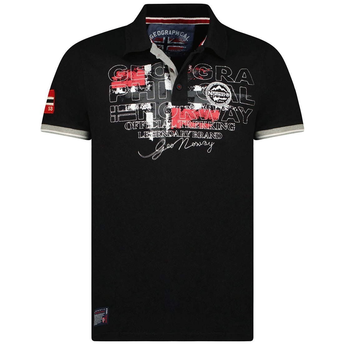 Geographical Norway Kutta Homme - Kurzärmeliges Polo-Shirt - Geographical Norway KUTTA_MEN_GRIS_CLAIR_S_SDB-KUTTA_MEN_GRIS_CLAIR_M_SDB-KUTTA_MEN_GRIS_CLAIR_L_SDB-.KUTTA_MEN_HELLGRAU_XL_SDB-KUTTA_MEN_HELLGRAU_XXL_SDB-KUTTA_MEN_HELLGRAU_3XL_SDB-KUTTA_MEN_MARINE_S_SDB-KUTTA_MEN_MARINE_M_SDB-KUTTA_MEN_MARINE_L_SDB-KUTTA_MEN_MARINE_XL_SDB