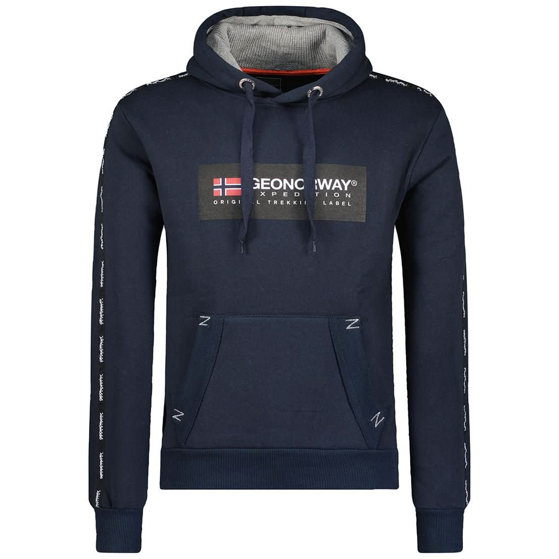 Geographical Norway Gathlete Homme - Sweat à Capuche - Geographical Norway GATHLETE_MEN_MARINE_S_SDB-GATHLETE_MEN_GRIS_CLAIR_S_SDB-GATHLETE_MEN_ROUGE_M_SDB-GATHLETE_MEN_NOIR_S_SDB-GATHLETE_MEN_MARINE_M_SDB-GATHLETE_MEN_ROUGE_L_SDB-GATHLETE_MEN_GRIS_CLAIR_M_SDB-GATHLETE_MEN_NOIR_M_SDB-GATHLETE_MEN_MARINE_L_SDB-GATHLETE_MEN_ROUGE_XL_SDB