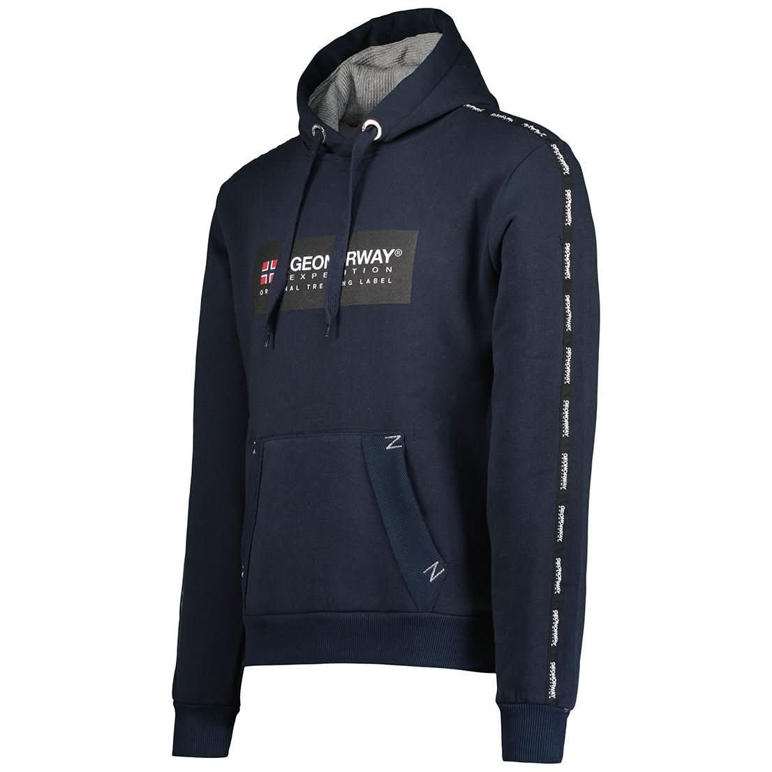 Geographical Norway Gathlete Homme - Sweat à Capuche - Geographical Norway GATHLETE_MEN_MARINE_S_SDB-GATHLETE_MEN_GRIS_CLAIR_S_SDB-GATHLETE_MEN_ROUGE_M_SDB-GATHLETE_MEN_NOIR_S_SDB-GATHLETE_MEN_MARINE_M_SDB-GATHLETE_MEN_ROUGE_L_SDB-GATHLETE_MEN_GRIS_CLAIR_M_SDB-GATHLETE_MEN_NOIR_M_SDB-GATHLETE_MEN_MARINE_L_SDB-GATHLETE_MEN_ROUGE_XL_SDB