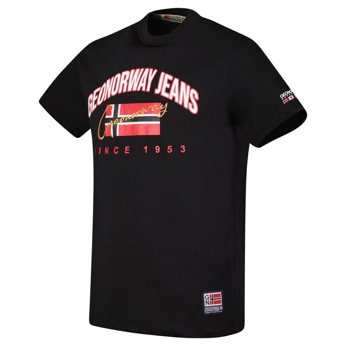 Geographical Norway Jhagen - T-shirt Homme Manches Courtes - Geographical Norway JHAGEN_MEN_GRIS_CLAIR_M_SDB-JHAGEN_MEN_MARINE_M_SDB-JHAGEN_MEN_BLANC_M_SDB-JHAGEN_MEN_GRIS_CLAIR_L_SDB-JHAGEN_MEN_MARINE_L_SDB-JHAGEN_MEN_BLANC_L_SDB-JHAGEN_MEN_GRIS_CLAIR_XL_SDB-JHAGEN_MEN_MARINE_XL_SDB-JHAGEN_MEN_BLANC_XL_SDB-JHAGEN_MEN_GRIS_CLAIR_XXL_SDB