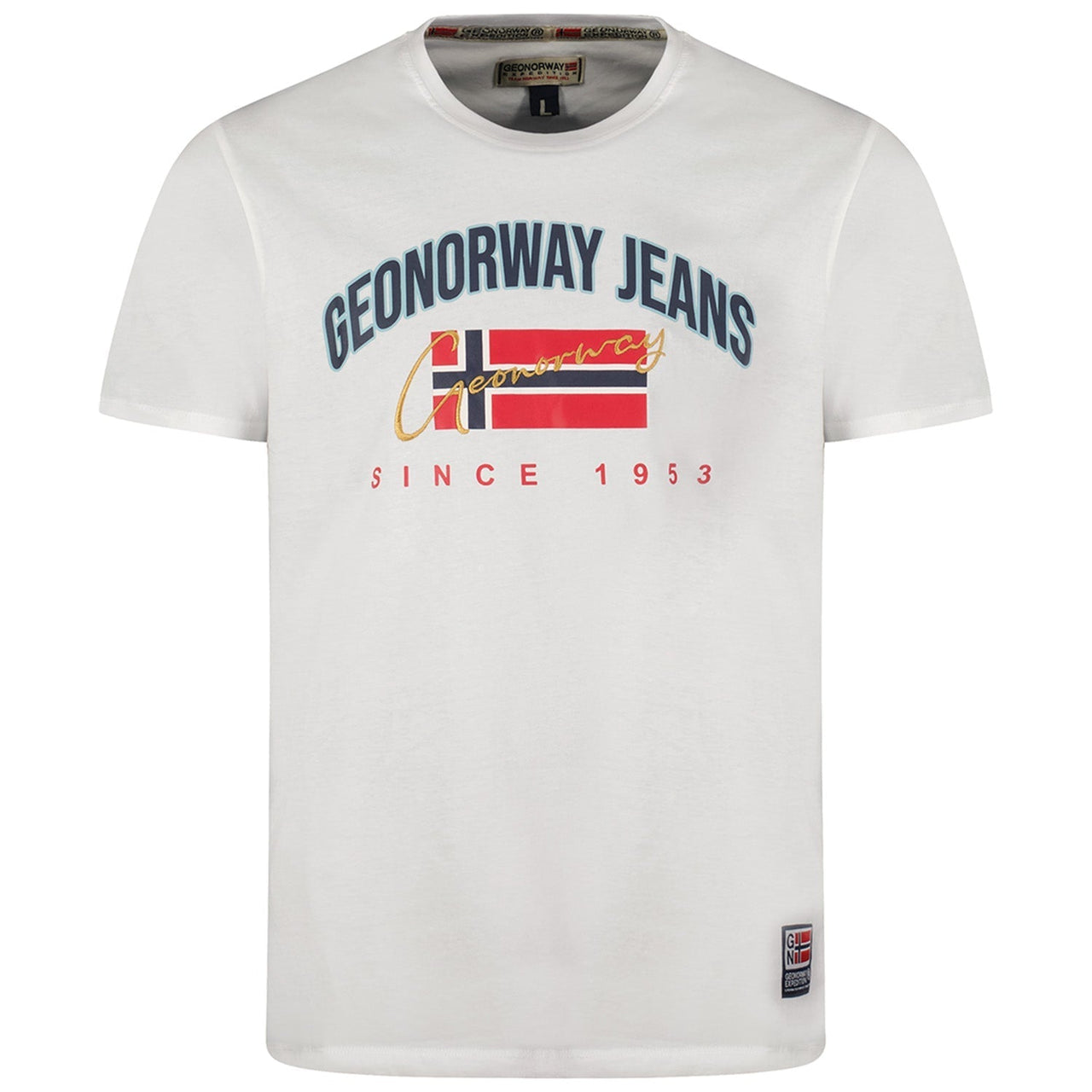 Geographical Norway Jhagen - T-shirt Homme Manches Courtes - Geographical Norway JHAGEN_MEN_GRIS_CLAIR_M_SDB-JHAGEN_MEN_MARINE_M_SDB-JHAGEN_MEN_BLANC_M_SDB-JHAGEN_MEN_GRIS_CLAIR_L_SDB-JHAGEN_MEN_MARINE_L_SDB-JHAGEN_MEN_BLANC_L_SDB-JHAGEN_MEN_GRIS_CLAIR_XL_SDB-JHAGEN_MEN_MARINE_XL_SDB-JHAGEN_MEN_BLANC_XL_SDB-JHAGEN_MEN_GRIS_CLAIR_XXL_SDB