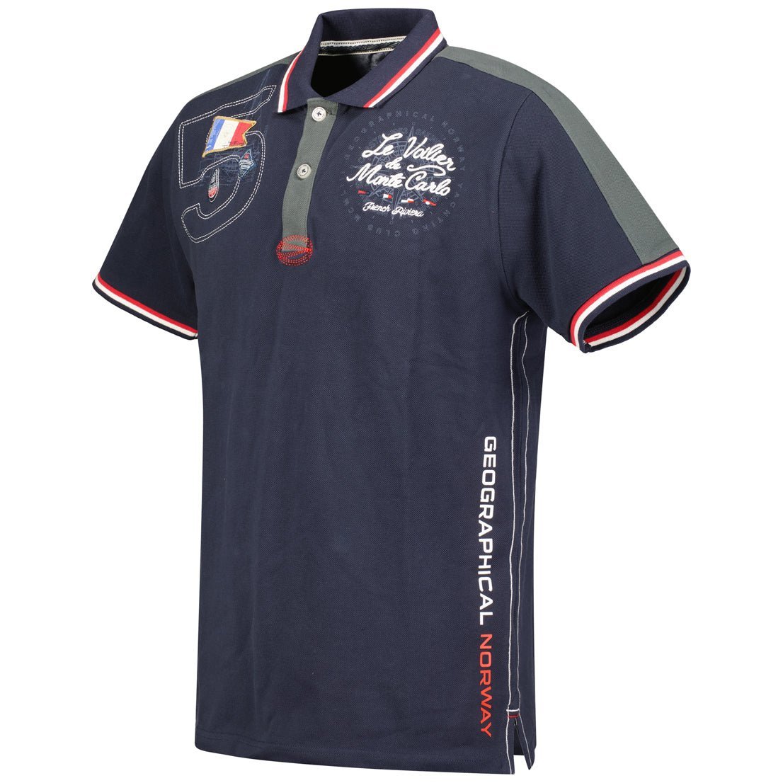 Geographical Norway Kalvin Homme - Polo à manches courtes - Geographical Norway KALVIN_MEN_NOIR_M_SDB-KALVIN_MEN_MARINE_M_SDB-KALVIN_MEN_BLANC_M_SDB-KALVIN_MEN_NOIR_L_SDB-KALVIN_MEN_MARINE_L_SDB-KALVIN_MEN_BLANC_L_SDB-KALVIN_MEN_NOIR_XL_SDB-KALVIN_MEN_MARINE_XL_SDB-KALVIN_MEN_BLANC_XL_SDB-KALVIN_MEN_NOIR_XXL_SDB
