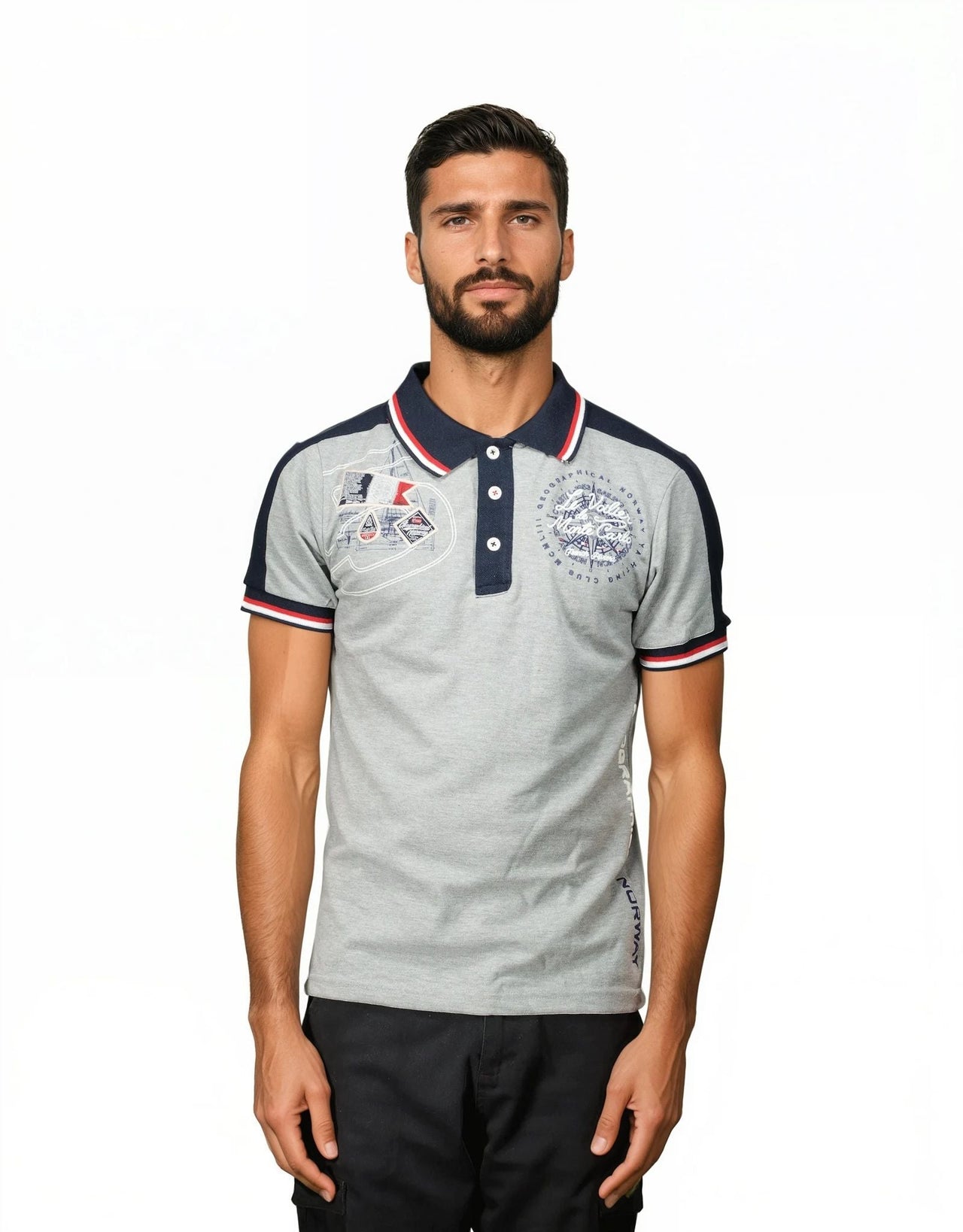 Geographical Norway Kalvin Homme - Polo à manches courtes - Geographical Norway KALVIN_MEN_NOIR_M_SDB-KALVIN_MEN_MARINE_M_SDB-KALVIN_MEN_BLANC_M_SDB-KALVIN_MEN_NOIR_L_SDB-KALVIN_MEN_MARINE_L_SDB-KALVIN_MEN_BLANC_L_SDB-KALVIN_MEN_NOIR_XL_SDB-KALVIN_MEN_MARINE_XL_SDB-KALVIN_MEN_BLANC_XL_SDB-KALVIN_MEN_NOIR_XXL_SDB