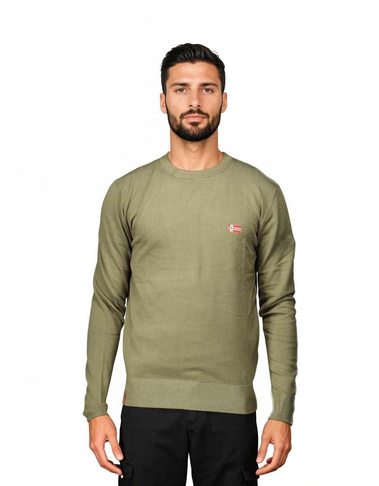 Geographical Norway FERASMO Uomo - Maglia a girocollo - Geographical Norway FERASMO_MEN_GRIS_FONCE_SDB-FERASMO_MEN_OLIVE_SDB-FERASMO_MEN_MARINE_SDB-FERASMO_MEN_NOIR_SDB-FERASMO_MEN_GRIS_FONCE_M_SDB-FERASMO_MEN_OLIVE_M_SDB-FERASMO_MEN_MARINE_M_SDB-FERASMO_MEN_NOIR_M_SDB-FERASMO_MEN_GRIS_FONCE_L_SDB-FERASMO_MEN_OLIVE_L_SDB