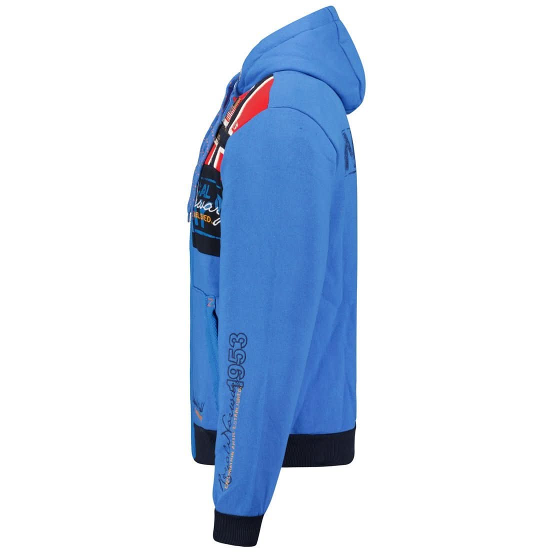 Geographical Norway Flyer Homme - Sweatshirt zippé - Geographical Norway FLYER_MEN_GRIS_CLAIR_S_SDB-FLYER_MEN_BLANC_M_SDB-FLYER_MEN_GRIS_CLAIR_M_SDB-FLYER_MEN_BLANC_L_SDB-FLYER_MEN_GRIS_CLAIR_L_SDB-FLYER_MEN_BLANC_XL_SDB-FLYER_MEN_GRIS_CLAIR_XL_SDB-FLYER_MEN_BLANC_XXL_SDB-FLYER_MEN_BLANC_3XL_SDB-FLYER_MEN_GRIS_CLAIR_XXL_SDB