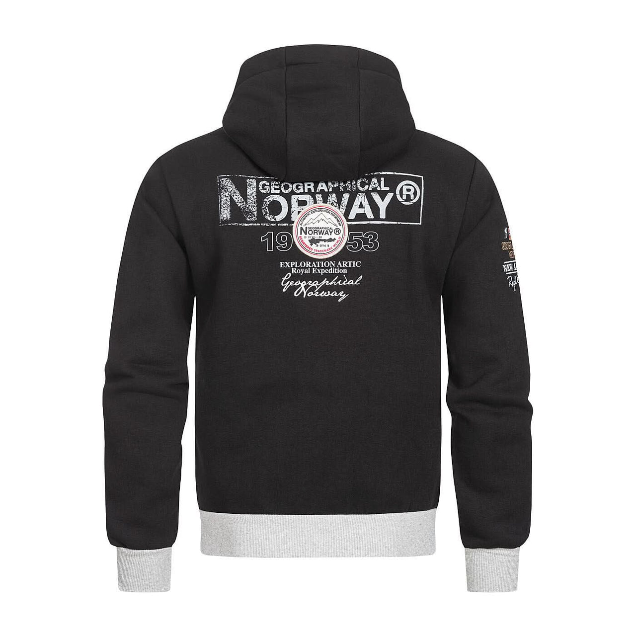 Geographical Norway Geographical Norway Flyer Hombre - Sudadera con cremallera - Geographical Norway FLYER_MEN_GRIS_CLAIR_S_SDB-FLYER_MEN_BLANC_M_SDB-FLYER_MEN_GRIS_CLAIR_S_SDB-FLYER_MEN_BLANC_LDB-FLYER_MEN_GRIS_CLAIR_L_SDB-FLYER_MEN_BLANC_XL_SDB-FLYER_MEN_GRIS_CLAIR_XL_SDB-FLYER_MEN_BLANC_XXL_SDB-FLYER_MEN_BLANC_3XL_SDB-FLYER_MEN_GRIS_CLAIR_XXL_SDB
