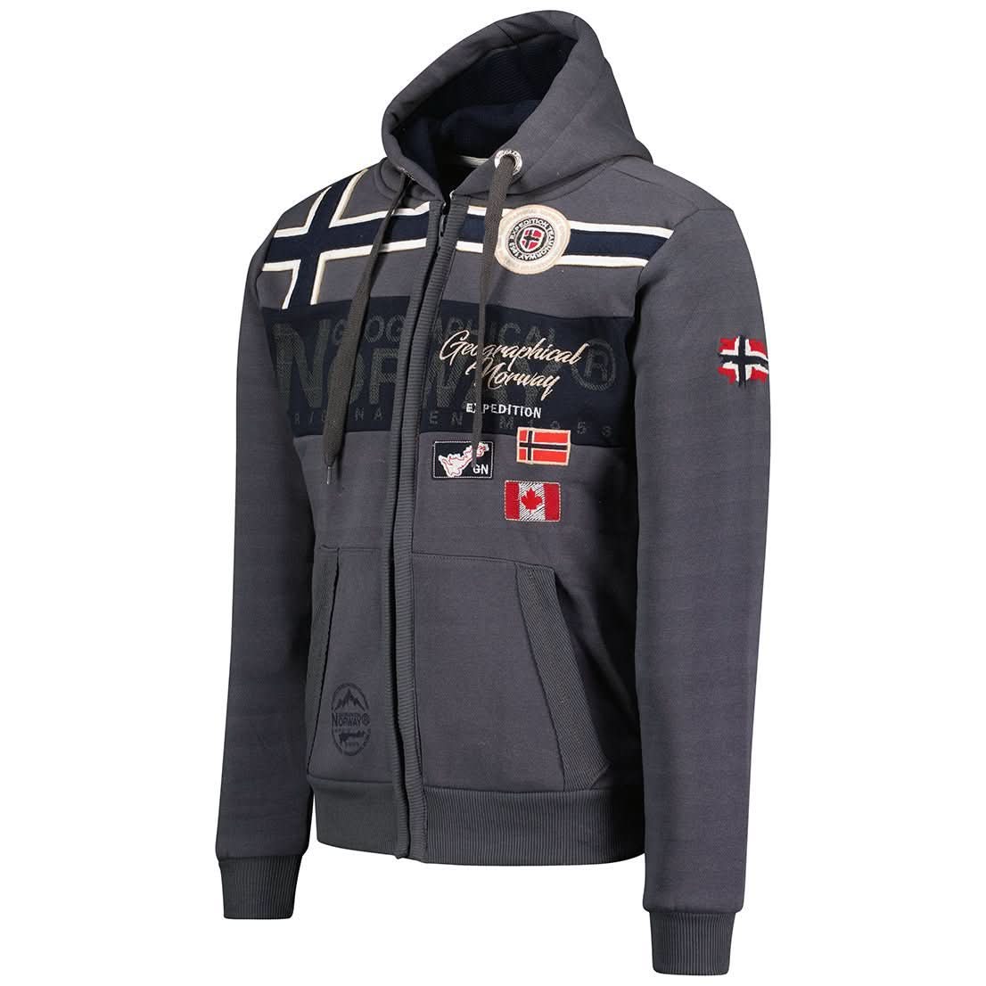 Geographical Norway Garadock Homme - Sweat - Geographical Norway GARADOCK_MEN_GRIS_CLAIR_SDB-GARADOCK_MEN_BLANC_SDB-GARADOCK_MEN_GRIS_CLAIR_MDB-GARADOCK_MEN_BLANC_M_SDB-GARADOCK_MEN_GRIS_CLAIR_L_SDB-GARADOCK_MEN_BLANC_L_SDB-GARADOCK_MEN_GRIS_CLAIR_XL_SDB-GARADOCK_MEN_BLANC_XL_SDB-GARADOCK_MEN_GRIS_CLAIR_XXL_SDB-GARADOCK_MEN_BLANC_XXL_SDB