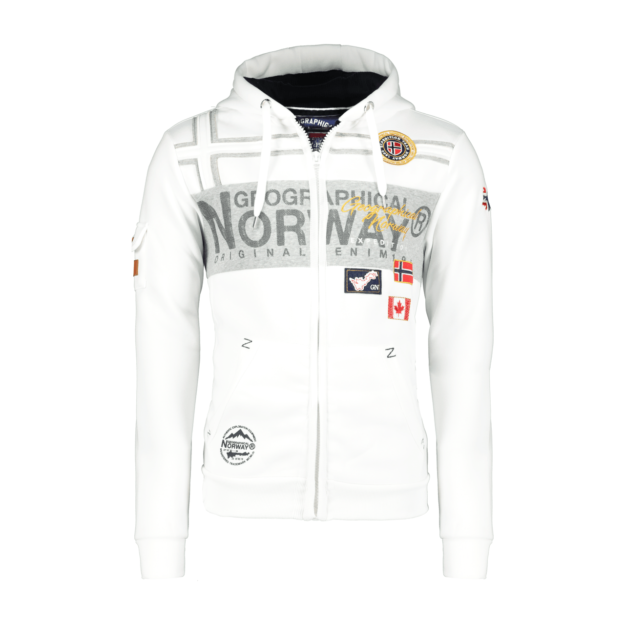 Geographical Norway Garadock Homme - Sweat - Geographical Norway GARADOCK_MEN_GRIS_CLAIR_SDB-GARADOCK_MEN_BLANC_SDB-GARADOCK_MEN_GRIS_CLAIR_MDB-GARADOCK_MEN_BLANC_M_SDB-GARADOCK_MEN_GRIS_CLAIR_L_SDB-GARADOCK_MEN_BLANC_L_SDB-GARADOCK_MEN_GRIS_CLAIR_XL_SDB-GARADOCK_MEN_BLANC_XL_SDB-GARADOCK_MEN_GRIS_CLAIR_XXL_SDB-GARADOCK_MEN_BLANC_XXL_SDB
