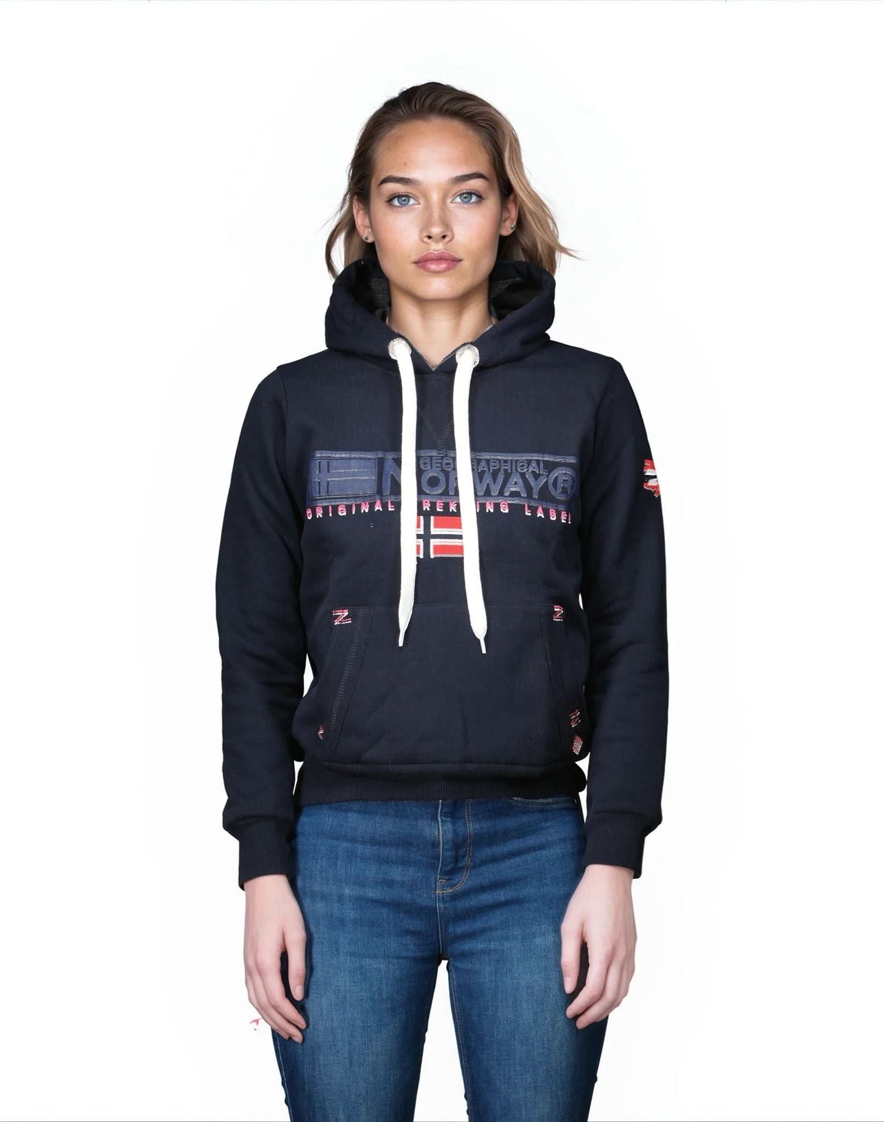 Geographical Norway Gasic Femme - Sweat à Capuche - Geographical Norway GASIC_LADY_MARINE_S_SDB-GASIC_LADY_GRIS_CLAIR_S_SDB-GASIC_LADY_NOIR_S_SDB-GASIC_LADY_ROSE_FLASH_S_SDB-GASIC_LADY_ROUGE_S_SDB-GASIC_LADY_MARINE_M_SDB-GASIC_LADY_GRIS_CLAIR_M_SDB-GASIC_LADY_NOIR_M_SDB-GASIC_LADY_ROSE_FLASH_M_SDB-GASIC_LADY_ROUGE_M_SDB