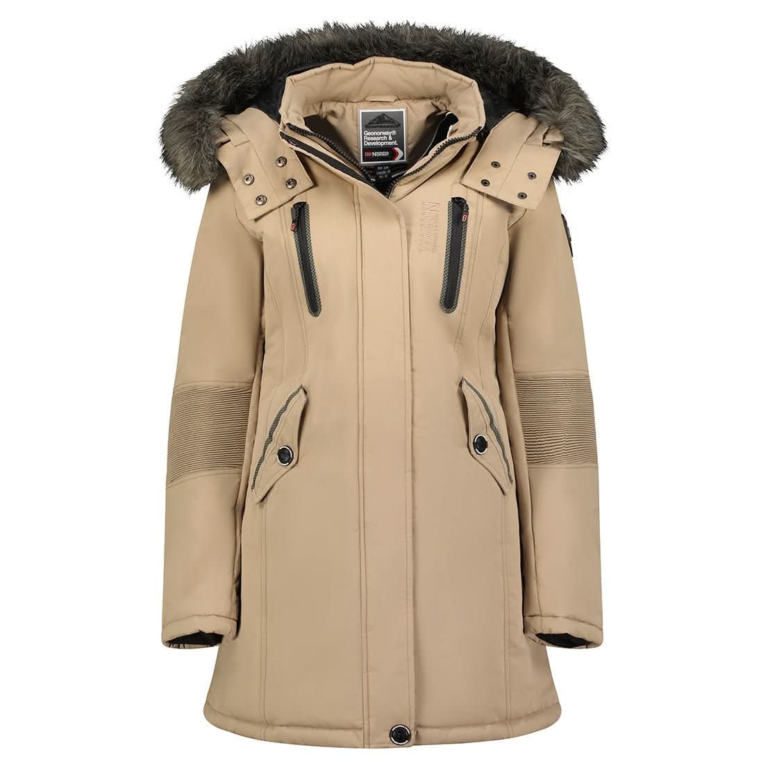 Geographical Norway Coraly Femme - Parka - Geographical Norway CORALY_LADY_BEIGE_S_SDB-CORALY_LADY_BEIGE_M_SDB-CORALY_LADY_BEIGE_L_SDB-CORALY_LADY_BEIGE_XL_SDB-CORALY_LADY_BEIGE_XXL_SDB-CORALY_LADY_KAKI_S_SDB-CORALY_LADY_KAKI_M_SDB-CORALY_LADY_KAKI_L_SDB-CORALY_LADY_KAKI_XL_SDB-CORALY_LADY_KAKI_XXL_SDB
