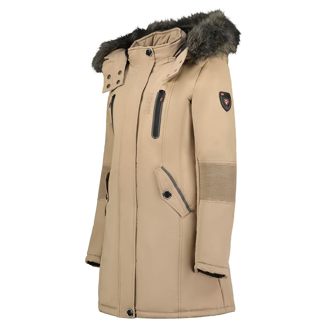 Geographical Norway Coraly Woman - Parka - Geographical Norway CORALY_LADY_BEIGE_SDB-CORALY_LADY_BEIGE_M_SDB-CORALY_LADY_BEIGE_L_SDB-CORALY_LADY_BEIGE_XL_SDB-CORALY_LADY_BEIGE_XXL_SDB-CORALY_LADY_KAKI_S_SDB-CORALY_LADY_KAKI_M_SDB-CORALY_LADY_KAKI_L_SDB-CORALY_LADY_KAKI_XL_SDB-CORALY_LADY_KAKI_XXL_SDB
