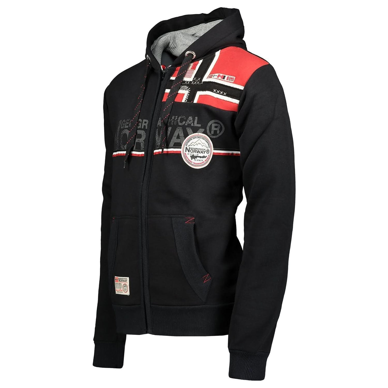 Geographical Norway Faponie Man - Men's hooded sweatshirt - Geographical Norway FAPONIE_MEN_GRIS_CLAIR_SDB-FAPONIE_MEN_GRIS_CLAIR_M_SDB-FAPONIE_MEN_GRIS_CLAIR_L_SDB-FAPONIE_MEN_GRIS_CLAIR_XL_SDB-FAPONIE_MEN_GRIS_CLAIR_XXL_SDB-FAPONIE_MEN_GRIS_FONCE_S_SDB-FAPONIE_MEN_GRIS_FONCE_M_SDB-FAPONIE_MEN_GRIS_FONCE_L_SDB-FAPONIE_MEN_GRIS_FONCE_XL_SDB-FAPONIE_MEN_GRIS_FONCE_XXL_SDB