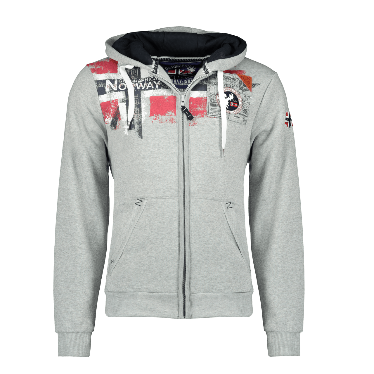 Geographical Norway Fespote Homme - Hooded sweatshirt - Geographical Norway FESPOTE_MEN_GRIS_CLAIR_S_SDB-FESPOTE_MEN_GRIS_CLAIR_M_SDB-FESPOTE_MEN_GRIS_CLAIR_L_SDB-FESPOTE_MEN_GRIS_CLAIR_XL_SDB-FESPOTE_MEN_GRIS_CLAIR_XXL_SDB-FESPOTE_MEN_GRIS_CLAIR_3XL_SDB-FESPOTE_MEN_GRIS_FONCE_S_SDB-FESPOTE_MEN_GRIS_FONCE_M_SDB-FESPOTE_MEN_GRIS_FONCE_L_SDB-FESPOTE_MEN_GRIS_FONCE_XL_SDB