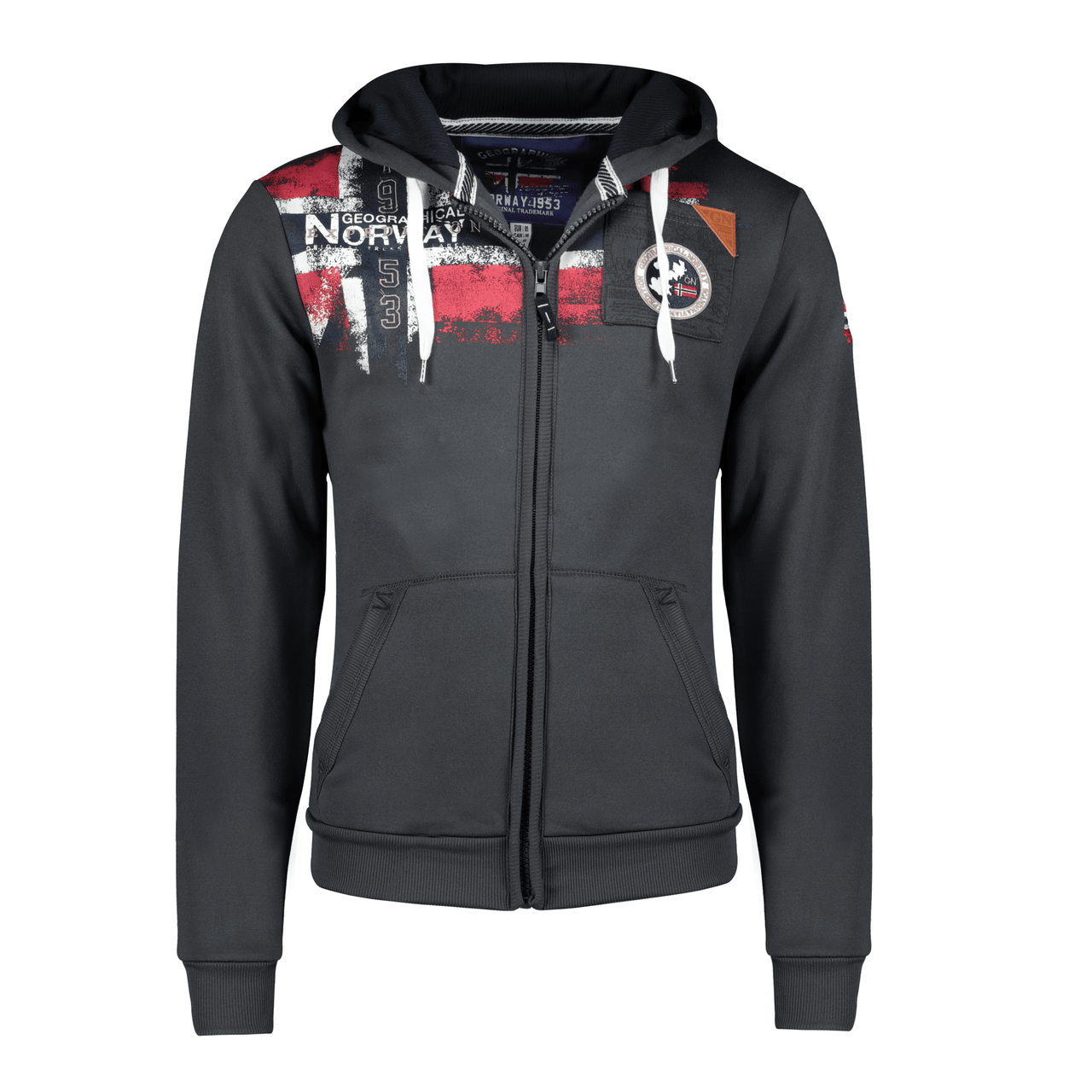 Geographical Norway Fespote Homme - Hooded sweatshirt - Geographical Norway FESPOTE_MEN_GRIS_CLAIR_S_SDB-FESPOTE_MEN_GRIS_CLAIR_M_SDB-FESPOTE_MEN_GRIS_CLAIR_L_SDB-FESPOTE_MEN_GRIS_CLAIR_XL_SDB-FESPOTE_MEN_GRIS_CLAIR_XXL_SDB-FESPOTE_MEN_GRIS_CLAIR_3XL_SDB-FESPOTE_MEN_GRIS_FONCE_S_SDB-FESPOTE_MEN_GRIS_FONCE_M_SDB-FESPOTE_MEN_GRIS_FONCE_L_SDB-FESPOTE_MEN_GRIS_FONCE_XL_SDB