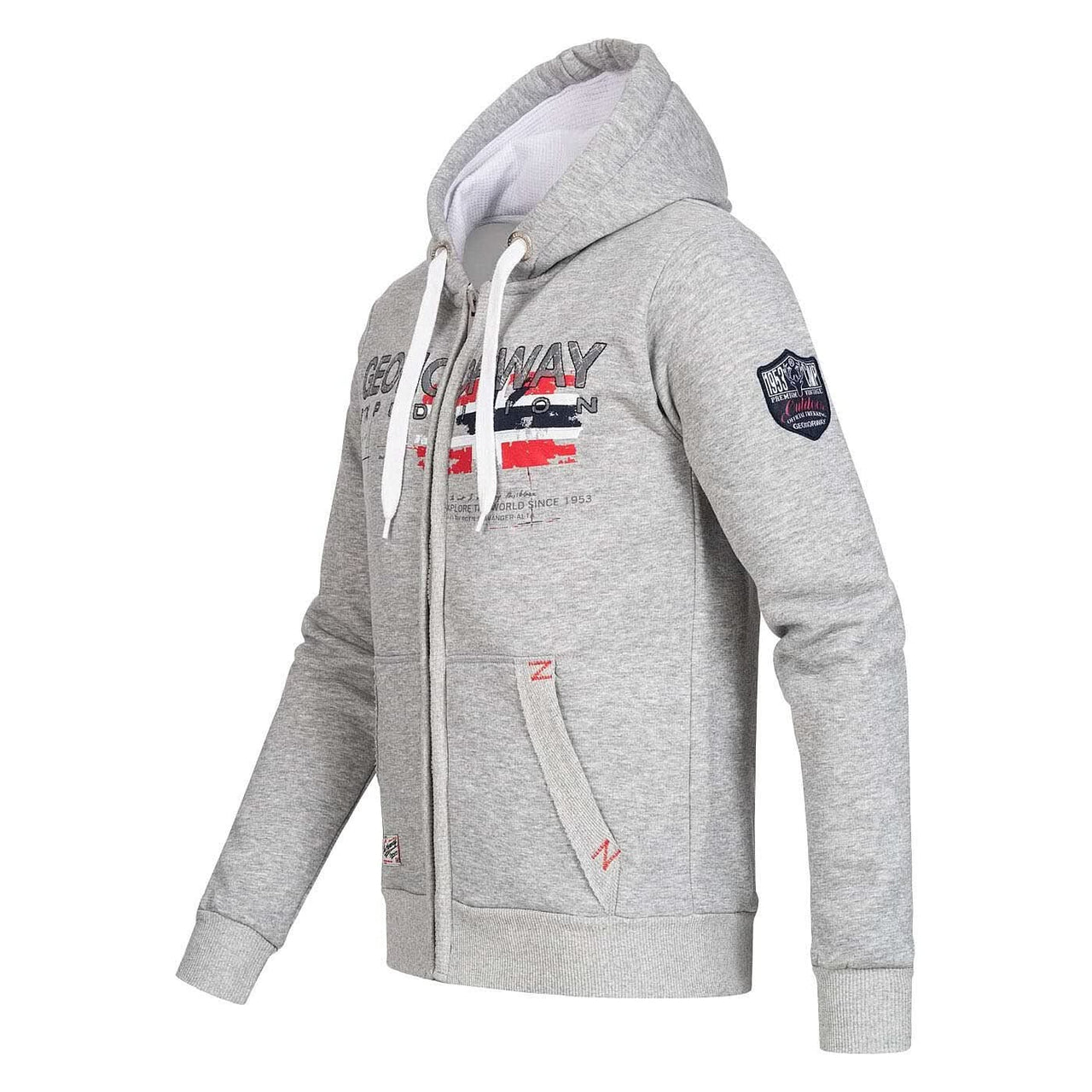 Geographical Norway Gisland Homme - Hooded sweatshirt - Geographical Norway GISLAND_MEN_GRIS_CLAIR_S_SDB-GISLAND_MEN_GRIS_CLAIR_M_SDB-GISLAND_MEN_GRIS_CLAIR_L_SDB-GISLAND_MEN_GRIS_CLAIR_XL_SDB-GISLAND_MEN_GRIS_CLAIR_XXL_SDB-GISLAND_MEN_GRIS_FONCE_S_SDB-GISLAND_MEN_GRIS_FONCE_M_SDB-GISLAND_MEN_GRIS_FONCE_L_SDB-GISLAND_MEN_GRIS_FONCE_XL_SDB-GISLAND_MEN_GRIS_FONCE_XXL_SDB