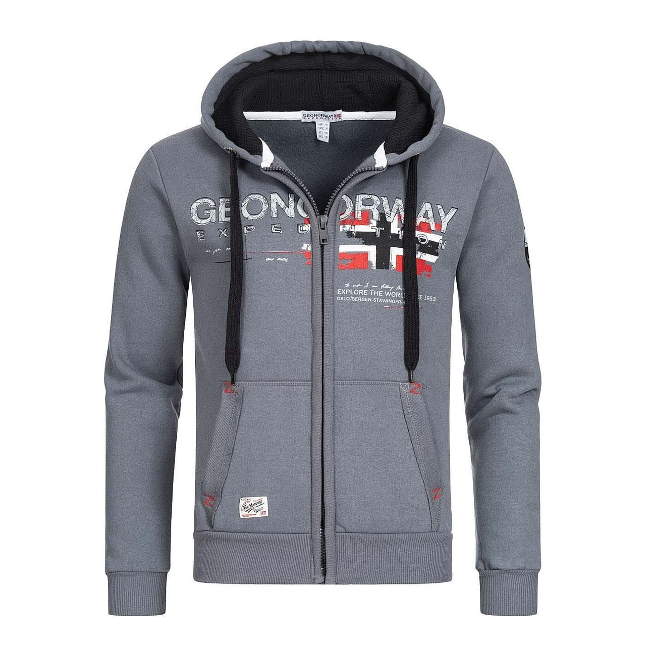 Geographical Norway Gisland Homme - Kapuzenpullover - Geographical Norway GISLAND_MEN_GRIS_CLAIR_S_SDB-GISLAND_MEN_GRIS_CLAIR_M_SDB-GISLAND_MEN_GRIS_CLAIR_L_SDB-GISLAND_MEN_GRIS_CLAIR_XL_SDB-.GISLAND_MEN_HELLGRAU_XXL_SDB-GISLAND_MEN_GRIS_FONCE_S_SDB-GISLAND_MEN_GRIS_FONCE_M_SDB-GISLAND_MEN_GRIS_FONCE_L_SDB-GISLAND_MEN_GRIS_FONCE_XL_SDB-GISLAND_MEN_GRIS_FONCE_XXL_SDB