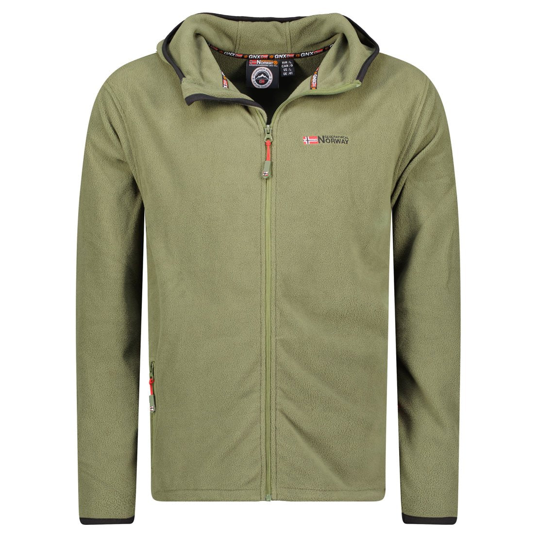 Geographical Norway UNICIA Homme - Micro polaire - Geographical Norway UNICIA_MEN_KAKI_M_SDB