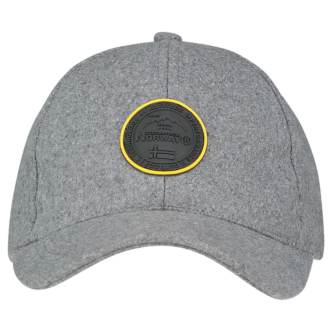 Geographical Norway ográfica Wandy - Gorra ajustable con escudo - Geographical Norway WANDY_CAP_GRIS_FONCE_SDB-WANDY_CAP_MARINE_SDB