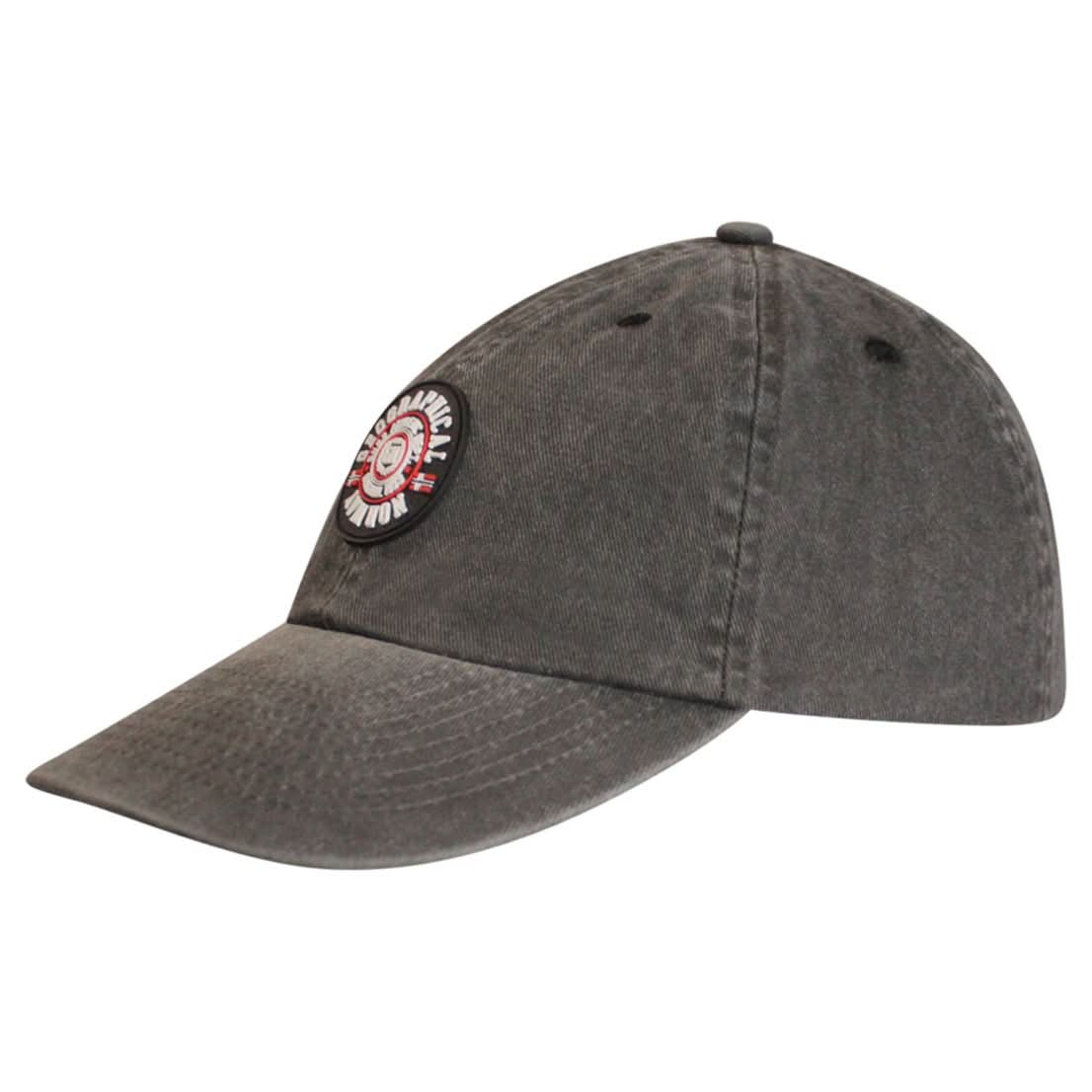 Geographical Norway Warren - Verstellbare Mütze aus Baumwolle mit Abzeichen - Geographical Norway WARREN_CAP_GRIS_DUNKEL-WARREN_CAP_KAKI-WARREN_CAP_MARINE