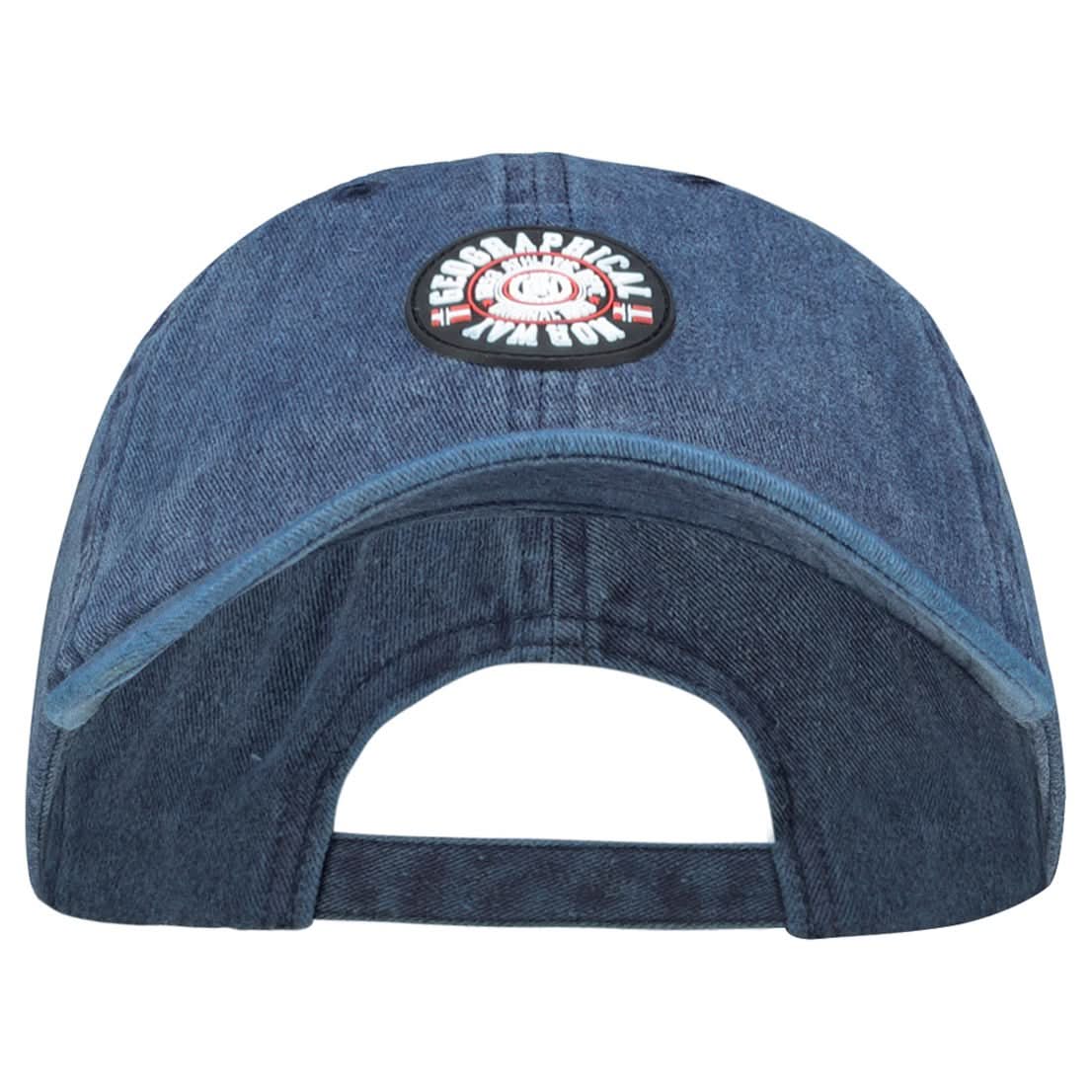 Geographical Norway Warren - Casquette réglable en coton avec badge - Geographical Norway WARREN_CAP_GRIS_FONCE-WARREN_CAP_KAKI-WARREN_CAP_MARINE