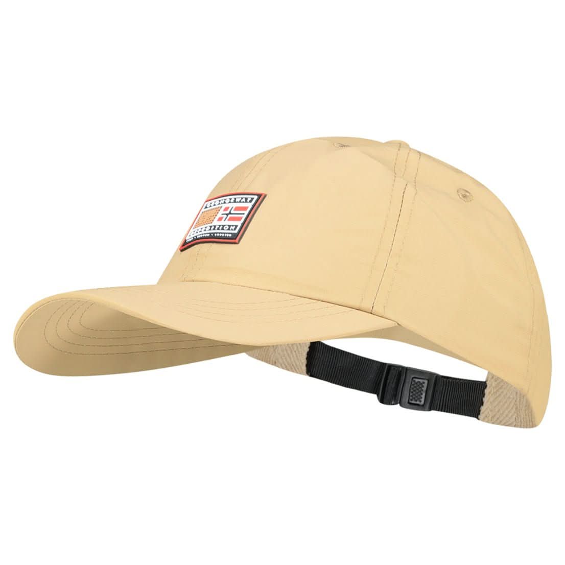 Geographical Norway William - Cappello regolabile con distintivo frontale - Geographical Norway WILLIAM_CAP_BEIGE_SDB-WILLIAM_CAP_KAKI_SDB-WILLIAM_CAP_MARINE_SDB-WILLIAM_CAP_NOIR_SDB