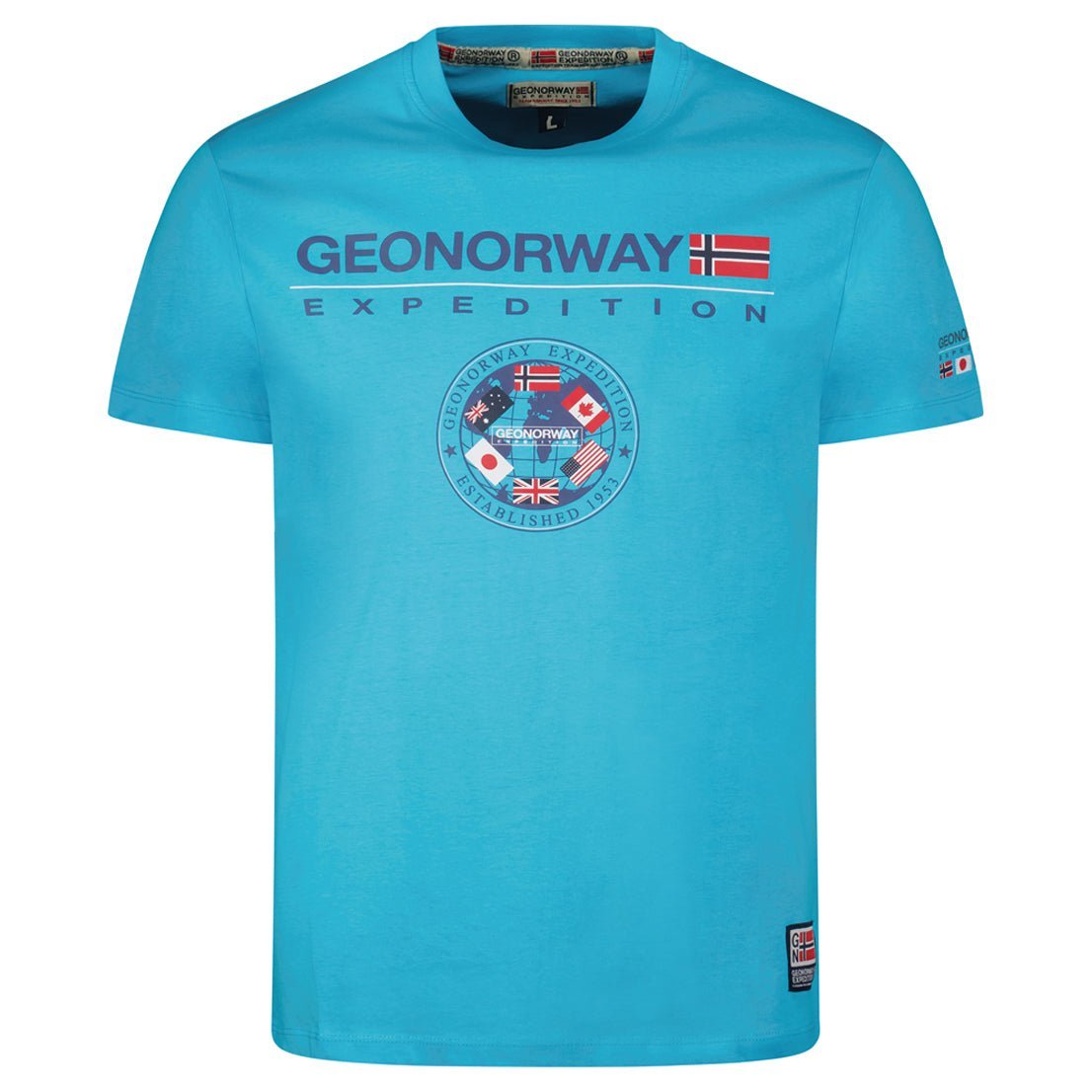 Geographical Norway Jvick Homme - T-shirt manches courtes - Geographical Norway JVICK_MEN_GRIS_CLAIR_M_SDB-JVICK_MEN_BLANC_M_SDB-JVICK_MEN_GRIS_CLAIR_L_SDB-JVICK_MEN_BLANC_L_SDB-JVICK_MEN_GRIS_CLAIR_XL_SDB-JVICK_MEN_BLANC_XL_SDB-JVICK_MEN_GRIS_CLAIR_XXL_SDB-JVICK_MEN_BLANC_XXL_SDB-JVICK_MEN_BLANC_3XL_SDB-JVICK_MEN_GRIS_CLAIR_3XL_SDB