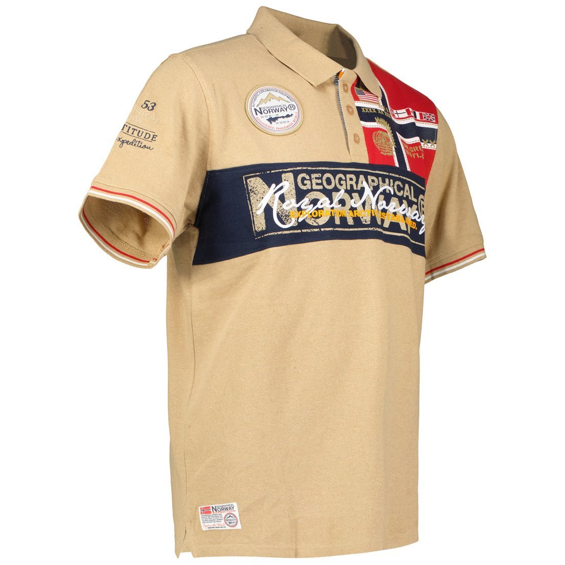 Geographical Norway Kidney Homme - Polo à manches courtes - Geographical Norway KIDNEY_MEN_BEIGE_M_SDB-KIDNEY_MEN_GRIS_CLAIR_M_SDB-KIDNEY_MEN_BLANC_M_SDB-KIDNEY_MEN_BEIGE_L_SDB-KIDNEY_MEN_GRIS_CLAIR_L_SDB-KIDNEY_MEN_BLANC_L_SDB-KIDNEY_MEN_BEIGE_XL_SDB-KIDNEY_MEN_GRIS_CLAIR_XL_SDB-KIDNEY_MEN_BLANC_XL_SDB-KIDNEY_MEN_BEIGE_XXL_SDB