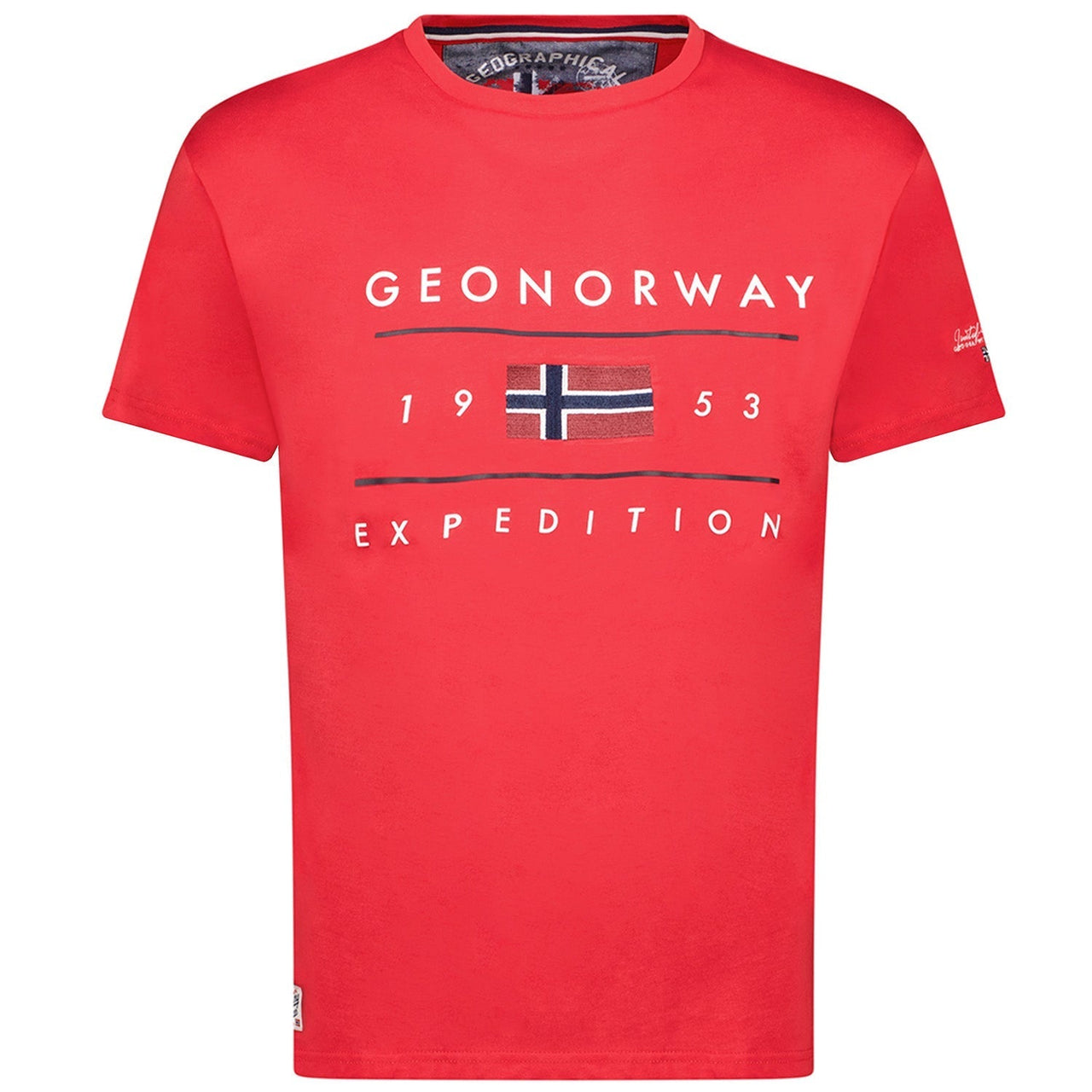 Geographical Norway JEZOLO - T-Shirt Homme Manches Courtes avec Drapeau - Geographical Norway JEZOLO_MEN_GRIS_CLAIR_S_SDB-JEZOLO_MEN_MARINE_S_SDB-JEZOLO_MEN_BLANC_S_SDB-JEZOLO_MEN_GRIS_CLAIR_M_SDB-JEZOLO_MEN_MARINE_M_SDB-JEZOLO_MEN_BLANC_M_SDB-JEZOLO_MEN_GRIS_CLAIR_L_SDB-JEZOLO_MEN_MARINE_L_SDB-JEZOLO_MEN_BLANC_L_SDB-JEZOLO_MEN_GRIS_CLAIR_XL_SDB