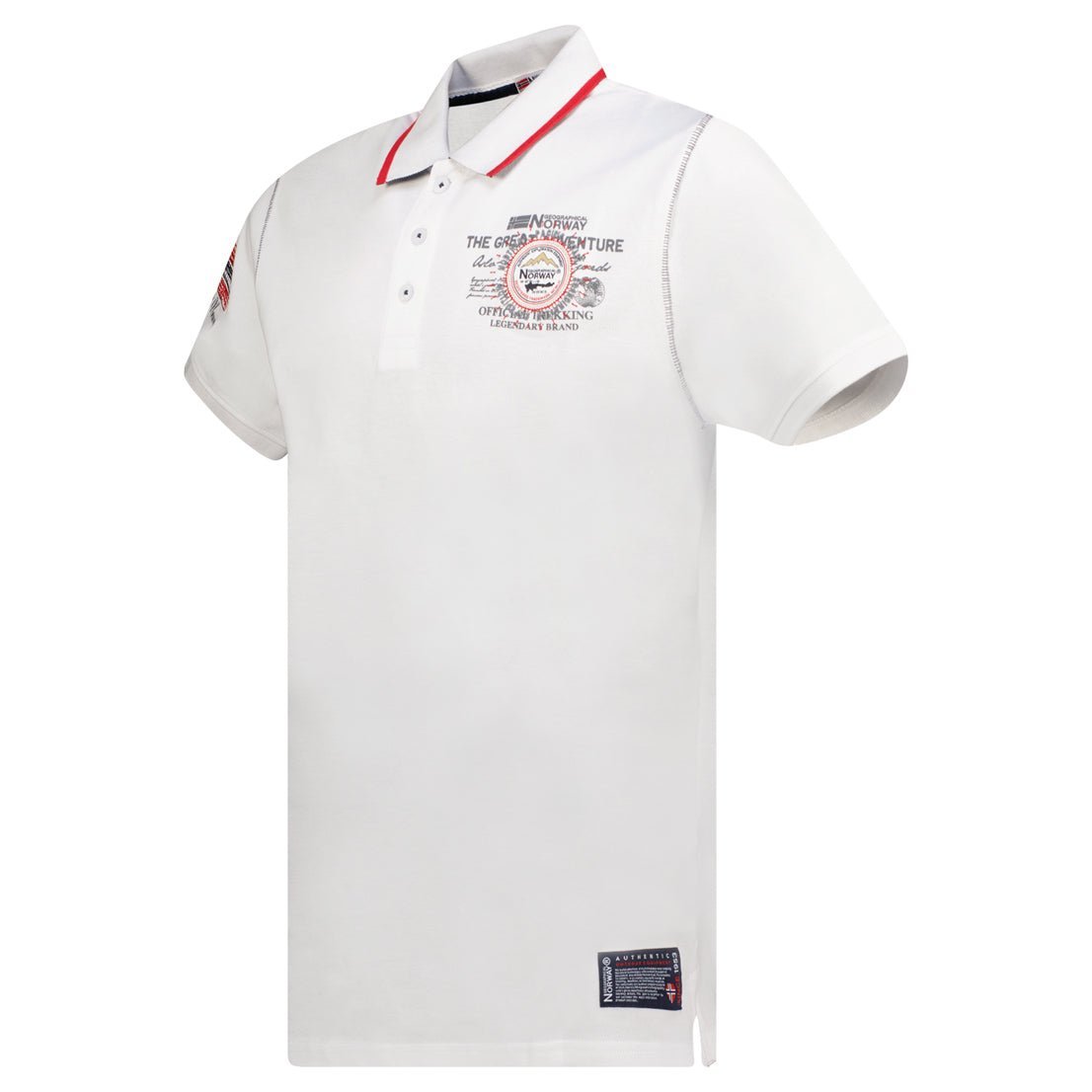 Geographical Norway KILSVIK Homme - Polo-Shirt mit kurzen Ärmeln, Drucke - Geographical Norway KILSVIK_MEN_CLARGRAU_S_SDB-KILSVIK_MEN_NOIR_S_S_SDB-KILSVIK_MEN_BLANC_S_S_DB-KILSVIK_MEN_MARINE_S_S_SDB-.KILSVIK_MEN_HELLGRAU_M_SDB-KILSVIK_MEN_WEISS_M_SDB-KILSVIK_MEN_SCHWARZ_M_SDB-KILSVIK_MEN_MARINE_M_SDB-KILSVIK_MEN_GRAU_HELL_L_SDB-KILSVIK_MEN_WEISS_L_SDB