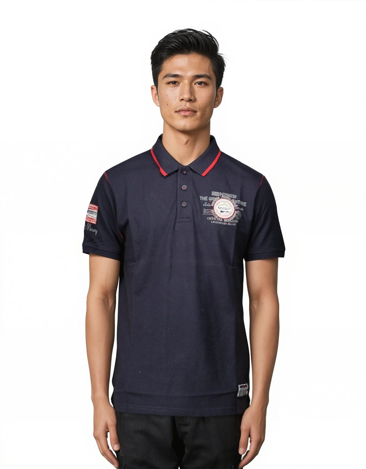 Geographical Norway KILSVIK Homme - Polo-Shirt mit kurzen Ärmeln, Drucke - Geographical Norway KILSVIK_MEN_CLARGRAU_S_SDB-KILSVIK_MEN_NOIR_S_S_SDB-KILSVIK_MEN_BLANC_S_S_DB-KILSVIK_MEN_MARINE_S_S_SDB-.KILSVIK_MEN_HELLGRAU_M_SDB-KILSVIK_MEN_WEISS_M_SDB-KILSVIK_MEN_SCHWARZ_M_SDB-KILSVIK_MEN_MARINE_M_SDB-KILSVIK_MEN_GRAU_HELL_L_SDB-KILSVIK_MEN_WEISS_L_SDB