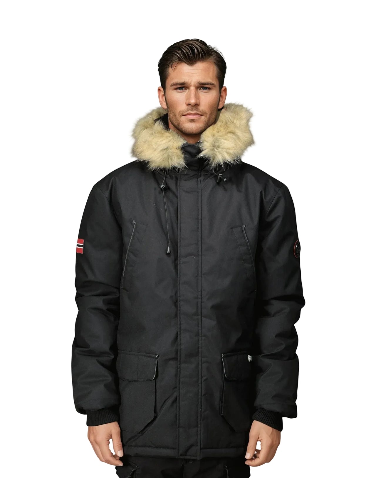 Geographical Norway Claude Homme - Zipped Parka - Geographical Norway CLAUDE_MEN_NOIR_SDB-CLAUDE_MEN_KAKI_SDB-CLAUDE_MEN_MARINE_SDB-CLAUDE_MEN_NOIR_M_SDB-CLAUDE_MEN_KAKI_M_SDB-CLAUDE_MEN_MARINE_M_SDB-CLAUDE_MEN_NOIR_L_SDB-CLAUDE_MEN_KAKI_L_SDB-CLAUDE_MEN_MARINE_L_SDB-CLAUDE_MEN_NOIR_XL_SDB