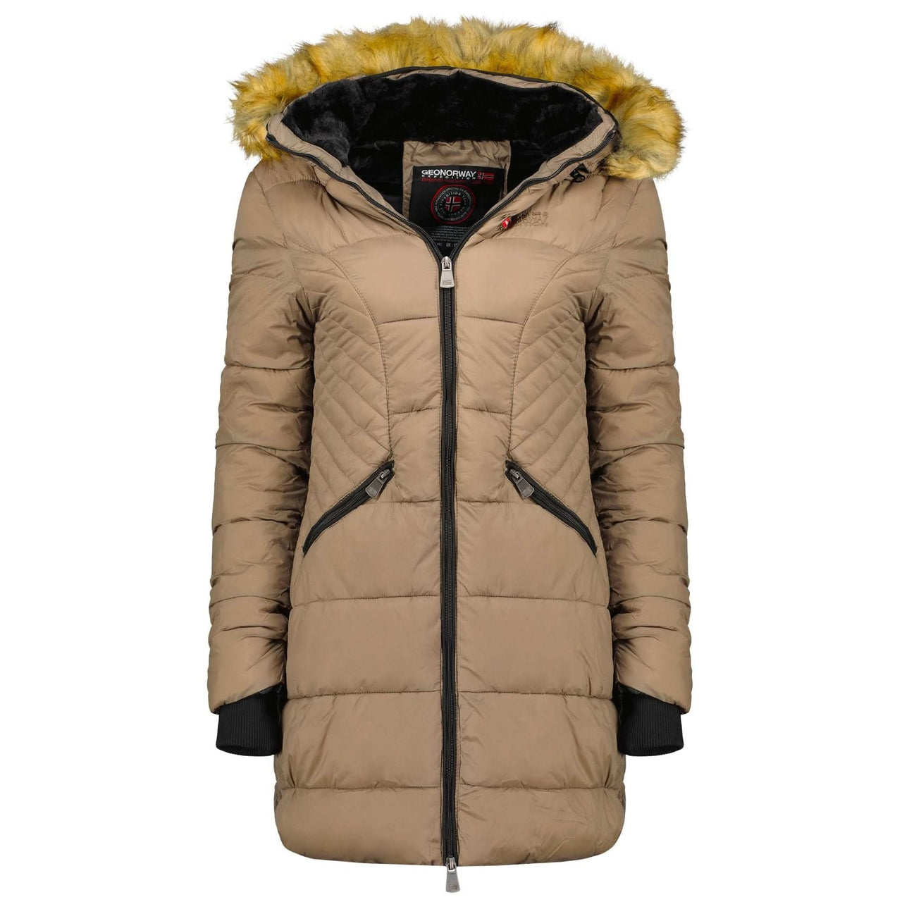 Geographical Norway Geographical Norway Abeille Femme - Parka cálida con capucha - Geographical Norway ABEILLE_LADY_KAKI_S_SDB-ABEILLE_LADY_MARINE_S_SDB-ABEILLE_LADY_NOIR_S_SDB-BEE_LADY_MOLE_SDB-BEE_LADY_KHAKI_M_SDB-BEE_LADY_MARINE_M_SDB-BEE_LADY_BLACK_M_SDB-BEE_LADY_MOLE_M_SDB-BEE_LADY_KHAKI_L_SDB-BEE_LADY_MARINE_L_SDB