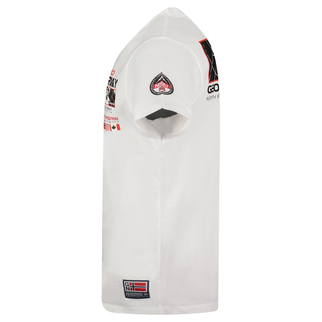 Geographical Geographical Norway JHOLME - Camiseta manga corta hombre con bandera - Geographical Norway JHOLME_MEN_BLEU_CIEL_S_SDB-JHOLME_MEN_BLANC_S_SDB-JHOLME_MEN_BLEU_CIEL_M_SDB-JHOLME_MEN_BLANC_M_SDB-JHOLME_MEN_BLEU_CIEL_L_SDB-JHOLME_MEN_BLANC_L_SDB-JHOLME_MEN_BLEU_CIEL_XL_SDB-JHOLME_MEN_BLANC_XL_SDB-JHOLME_MEN_BLEU_CIEL_XXL_SDB-JHOLME_MEN_BLANC_XXL_SDB