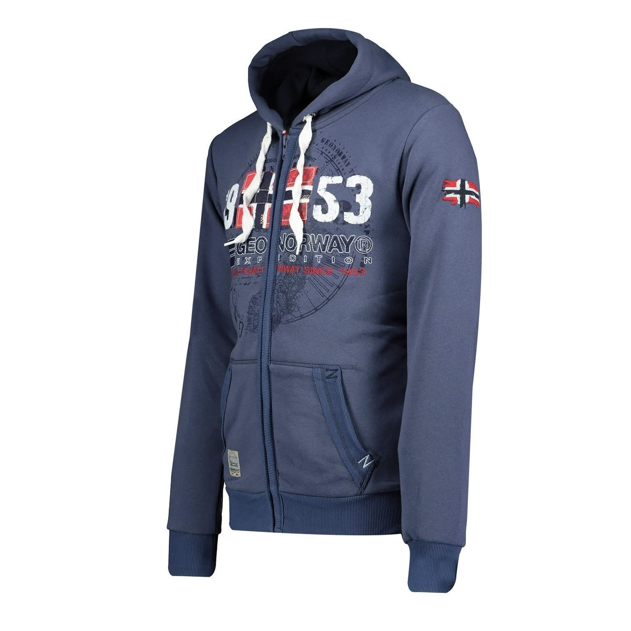 Geographical Norway Gapigal Homme - Hooded zip sweatshirt - Geographical Norway GAPIGAL_MEN_BEIGE_M_EO_SDB-GAPIGAL_MEN_BEIGE_L_EO_SDB-GAPIGAL_MEN_BEIGE_XL_EO_SDB-GAPIGAL_MEN_BLEU_S_EO_SDB-GAPIGAL_MEN_BLEU_M_EO_SDB-GAPIGAL_MEN_BLEU_L_EO_SDB-GAPIGAL_MEN_BLEU_XL_EO_SDB-GAPIGAL_MEN_BLEU_XXL_EO_SDB-GAPIGAL_MEN_CORAIL_M_EO_SDB-GAPIGAL_MEN_CORAIL_L_EO_SDB