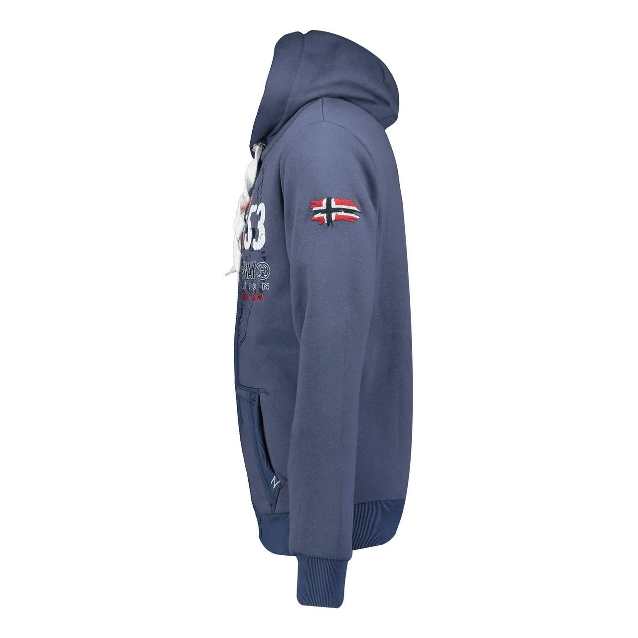 Geographical Norway Gapigal Homme - Sweatshirt mit Reißverschluss und Kapuze - Geographical Norway GAPIGAL_MEN_BEIGE_M_EO_SDB-GAPIGAL_MEN_BEIGE_L_EO_SDB-GAPIGAL_MEN_BEIGE_XL_EO_SDB-.GAPIGAL_MEN_BLEU_S_EO_SDB-GAPIGAL_MEN_BLEU_M_EO_SDB-GAPIGAL_MEN_BLEU_L_EO_SDB-GAPIGAL_MEN_BLEU_XL_EO_SDB-GAPIGAL_MEN_BLEU_XXL_EO_SDB-GAPIGAL_MEN_CORAIL_M_EO_SDB-GAPIGAL_MEN_CORAIL_L_EO_SDB