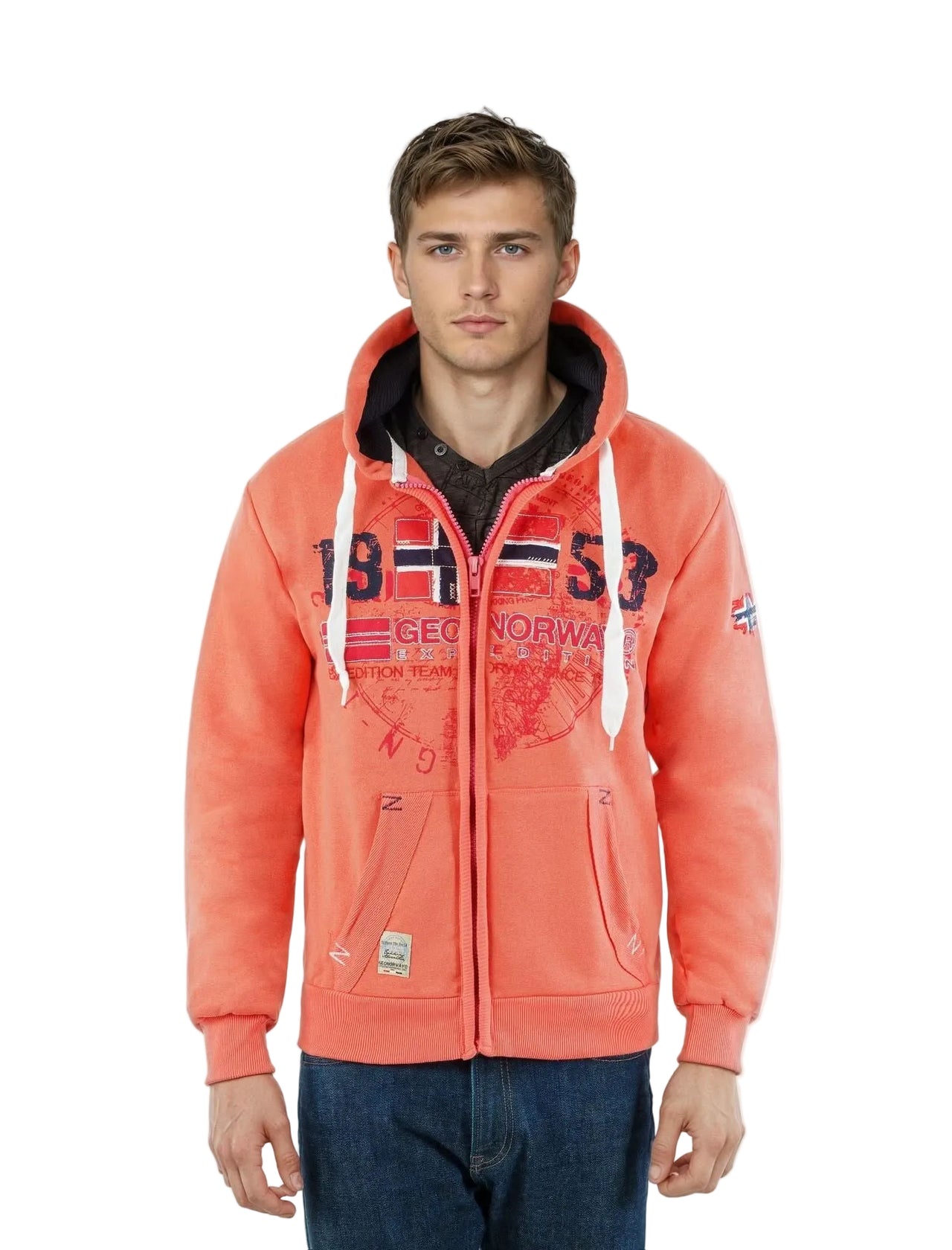 Geographical Geographical Norway Gapigal Hombre - Geographical Geographical Norway GAPIGAL_MEN_BEIGE_M_EO_SDB-GAPIGAL_MEN_BEIGE_L_EO_SDB-GAPIGAL_MEN_BEIGE_XL_EO_SDB- Sudadera con capucha y cremalleraGAPIGAL_MEN_BLEU_S_EO_SDB-GAPIGAL_MEN_BLEU_M_EO_SDB-GAPIGAL_MEN_BLEU_L_EO_SDB-GAPIGAL_MEN_BLEU_XL_EO_SDB-GAPIGAL_MEN_BLEU_XXL_EO_SDB-GAPIGAL_MEN_CORAIL_M_EO_SDB-GAPIGAL_MEN_CORAIL_L_EO_SDB