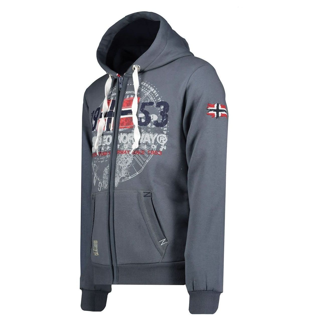 Geographical Norway Gapigal Homme - Hooded zip sweatshirt - Geographical Norway GAPIGAL_MEN_BEIGE_M_EO_SDB-GAPIGAL_MEN_BEIGE_L_EO_SDB-GAPIGAL_MEN_BEIGE_XL_EO_SDB-GAPIGAL_MEN_BLEU_S_EO_SDB-GAPIGAL_MEN_BLEU_M_EO_SDB-GAPIGAL_MEN_BLEU_L_EO_SDB-GAPIGAL_MEN_BLEU_XL_EO_SDB-GAPIGAL_MEN_BLEU_XXL_EO_SDB-GAPIGAL_MEN_CORAIL_M_EO_SDB-GAPIGAL_MEN_CORAIL_L_EO_SDB