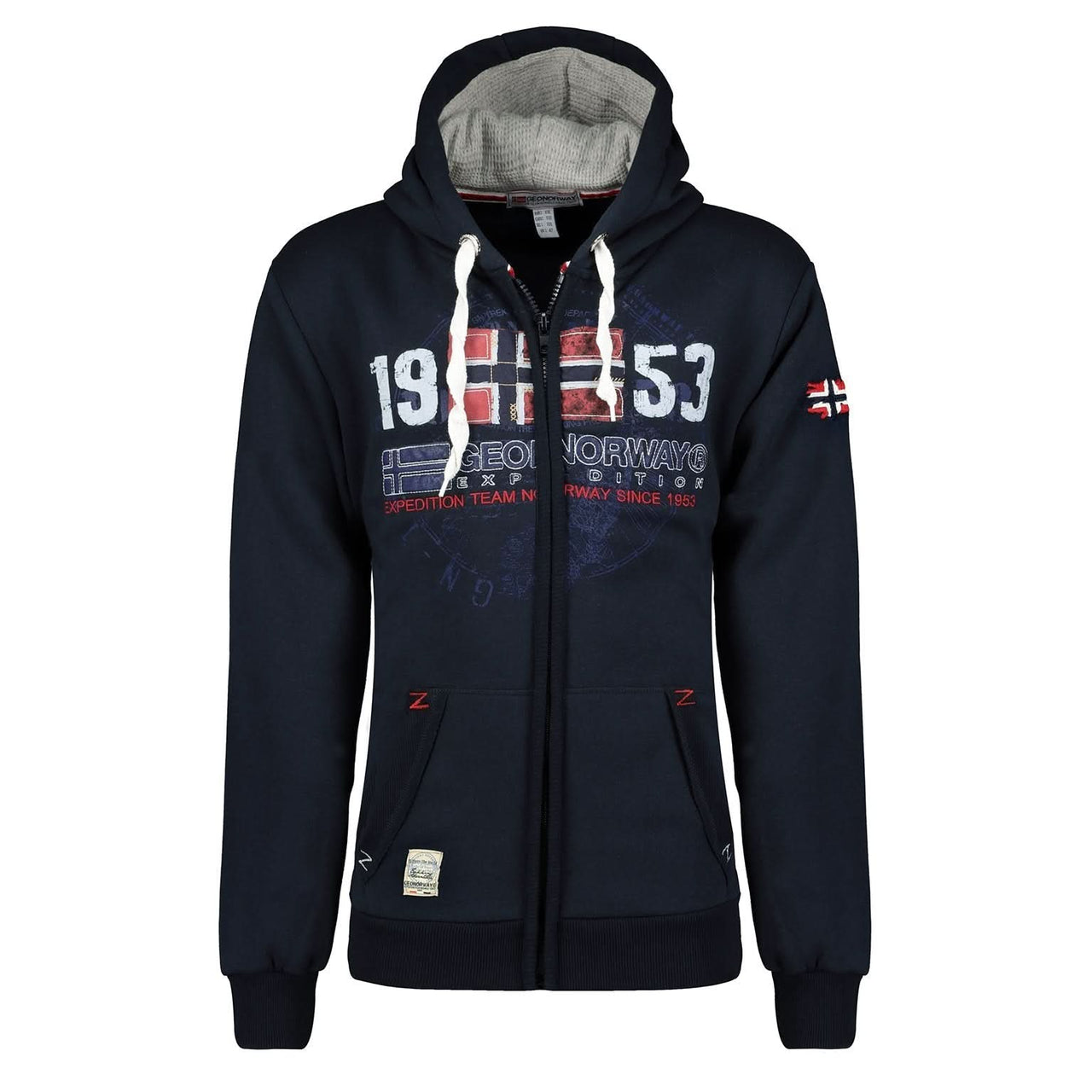 Geographical Norway Gapigal Homme - Sweat zippé à capuche - Geographical Norway GAPIGAL_MEN_BEIGE_M_EO_SDB-GAPIGAL_MEN_BEIGE_L_EO_SDB-GAPIGAL_MEN_BEIGE_XL_EO_SDB-GAPIGAL_MEN_BLEU_S_EO_SDB-GAPIGAL_MEN_BLEU_M_EO_SDB-GAPIGAL_MEN_BLEU_L_EO_SDB-GAPIGAL_MEN_BLEU_XL_EO_SDB-GAPIGAL_MEN_BLEU_XXL_EO_SDB-GAPIGAL_MEN_CORAIL_M_EO_SDB-GAPIGAL_MEN_CORAIL_L_EO_SDB