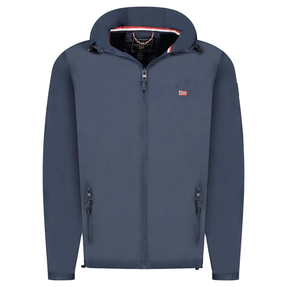 Geographical Norway DARIL Homme - Lightweight Parka with Front Print and Badge on Arm - Geographical Norway DARIL_MEN_KAKI_S_SDB-DARIL_MEN_BLANC_CASSE_S_SDB-DARIL_MEN_KAKI_M_SDB-DARIL_MEN_BLANC_CASSE_M_SDB-DARIL_MEN_KAKI_L_SDB-DARIL_MEN_BLANC_CASSE_L_SDB-DARIL_MEN_KAKI_XL_SDB-DARIL_MEN_BLANC_CASSE_XL_SDB-DARIL_MEN_KAKI_XXL_SDB-DARIL_MEN_BLANC_CASSE_XXL_SDB