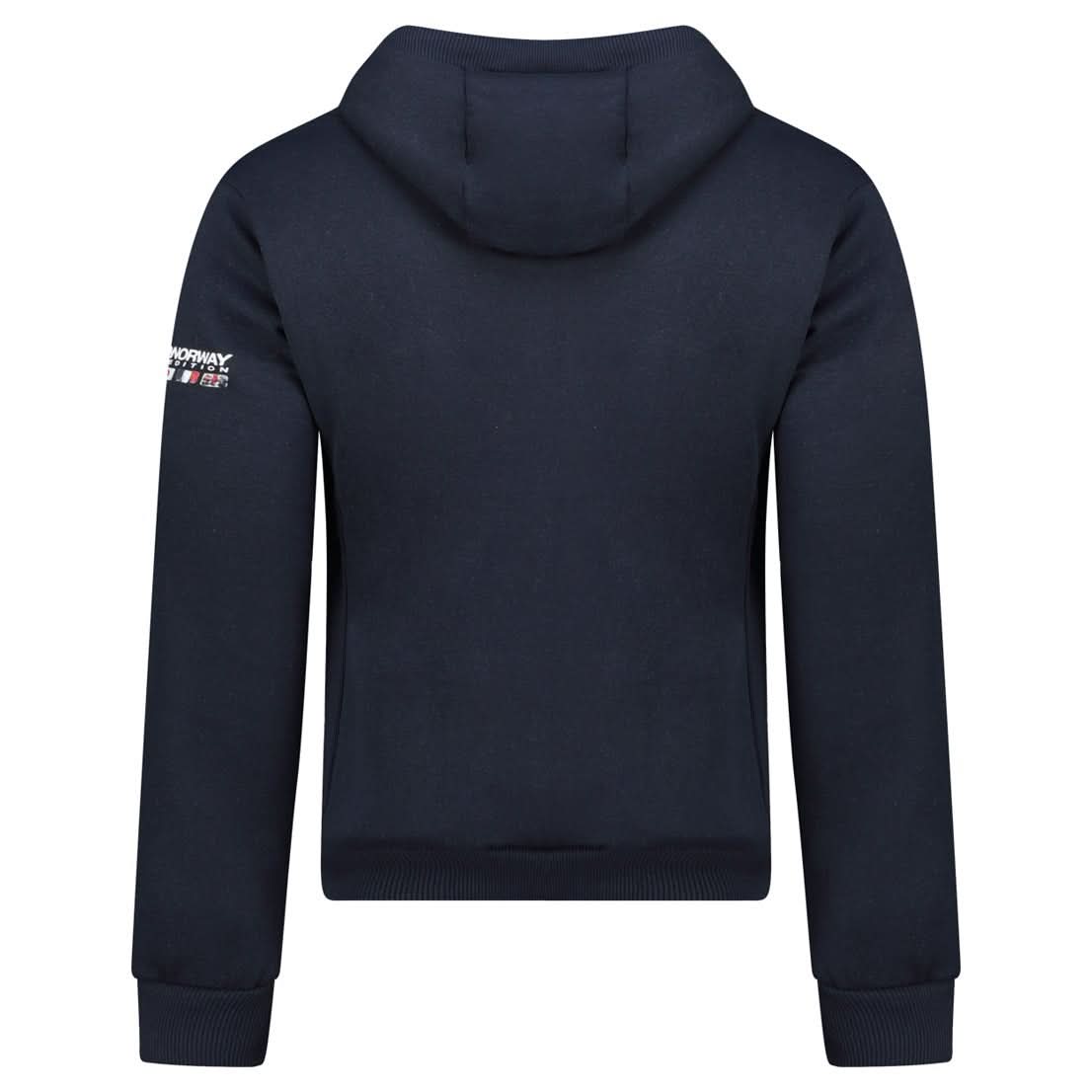 Geographical Norway GHAGEN Man - Hooded sweatshirt with prints and flag - Geographical Norway GHAGEN_MEN_GRIS_CLAIR_S_SDB-GHAGEN_MEN_BLANC_S_SDB-GHAGEN_MEN_GRIS_CLAIR_M_SDB-GHAGEN_MEN_BLANC_M_SDB-GHAGEN_MEN_GRIS_CLAIR_L_SDB-GHAGEN_MEN_BLANC_L_SDB-GHAGEN_MEN_GRIS_CLAIR_XL_SDB-GHAGEN_MEN_BLANC_XL_SDB-GHAGEN_MEN_GRIS_CLAIR_XXL_SDB-GHAGEN_MEN_BLANC_XXL_SDB