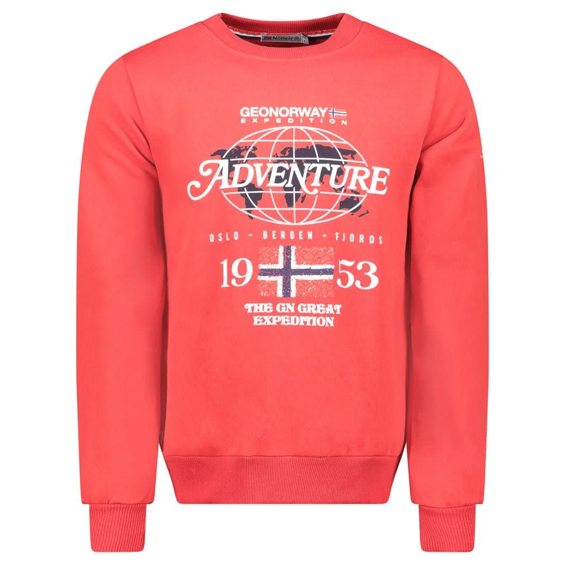 Geographical Norway Golkovitz Uomo - Felpa con stampe e bandiera - Geographical Norway GOLKOVITZ_MEN_NOIR_S_SDB-GOLKOVITZ_MEN_BLANC_SDB-GOLKOVITZ_MEN_NOIR_M_SDB-GOLKOVITZ_MEN_BLANC_M_SDB-GOLKOVITZ_MEN_NOIR_L_SDB-GOLKOVITZ_MEN_BLANC_L_SDB-GOLKOVITZ_MEN_NOIR_XL_SDB-GOLKOVITZ_MEN_BLANC_XL_SDB-GOLKOVITZ_MEN_NOIR_XXL_SDB-GOLKOVITZ_MEN_BLANC_XXL_SDB