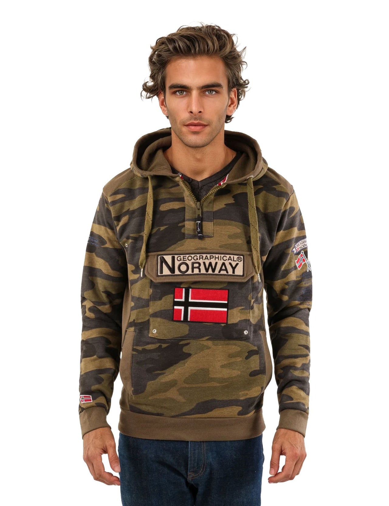 Geographical Norway Gymclass Camo Homme - Kapuzenpullover - Geographical Norway GYMCLASS_MEN_CAMO_BLAU_MILITÄR_S_SDB-GYMCLASS_MEN_CAMO_KAKI_MILITÄR_S_SDB-GYMCLASS_MEN_CAMO_GRIS_MILITÄR_S_S_SDB-GYMCLASS_MEN_CAMO_BLAU_MILITÄR_M_SDB-.GYMCLASS_MEN_CAMO_KAKI_MILITAIRE_M_SDB-GYMCLASS_MEN_CAMO_GRAU_MILITAIRE_M_SDB-GYMCLASS_MEN_CAMO_BLEU_MILITAIRE_L_SDB-GYMCLASS_MEN_CAMO_KAKI_MILITAIRE_L_SDB-GYMCLASS_MEN_CAMO_GRAU_MILITAIRE_L_SDB-GYMCLASS_MEN_CAMO_BLEU_MILITAIRE_XL_SDB