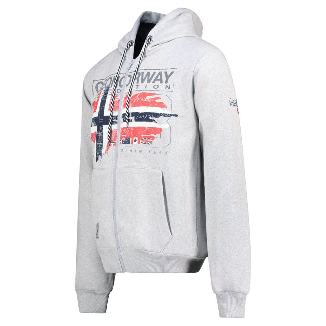 Geographical Norway GRUSTY Homme - Kapuzenpullover mit Aufdrucken und Flagge - Geographical Norway GRUSTY_MEN_MARINE_S_SDB-GRUSTY_MEN_BLANC_S_SDB-GRUSTY_MEN_MARINE_M_SDB-.GRUSTY_MEN_BLANC_M_SDB-GRUSTY_MEN_MARINE_L_SDB-GRUSTY_MEN_BLANC_L_SDB-GRUSTY_MEN_MARINE_XL_SDB-GRUSTY_MEN_BLANC_XL_SDB-GRUSTY_MEN_MARINE_XXL_SDB-GRUSTY_MEN_BLANC_XXL_SDB