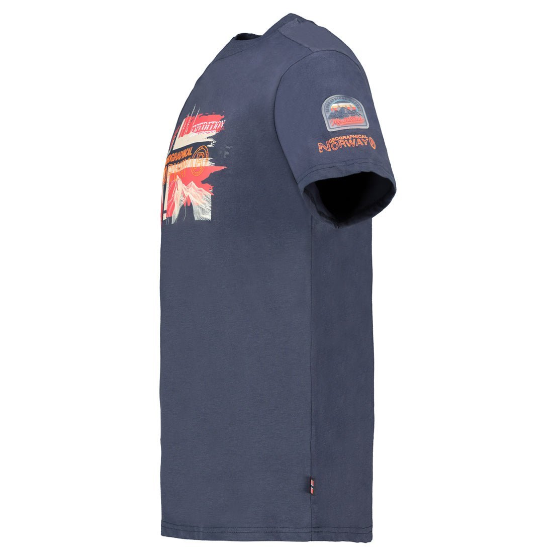 Geographical Norway JYSUIS - T-Shirt Homme Manches Courtes avec Drapeau - Geographical Norway JYSUIS_MEN_MARINE_S_SDB-JYSUIS_MEN_BLANC_S_SDB-JYSUIS_MEN_MARINE_M_SDB-JYSUIS_MEN_BLANC_M_SDB-JYSUIS_MEN_MARINE_L_SDB-JYSUIS_MEN_BLANC_L_SDB-JYSUIS_MEN_MARINE_XL_SDB-JYSUIS_MEN_BLANC_XL_SDB-JYSUIS_MEN_MARINE_XXL_SDB-JYSUIS_MEN_BLANC_XXL_SDB