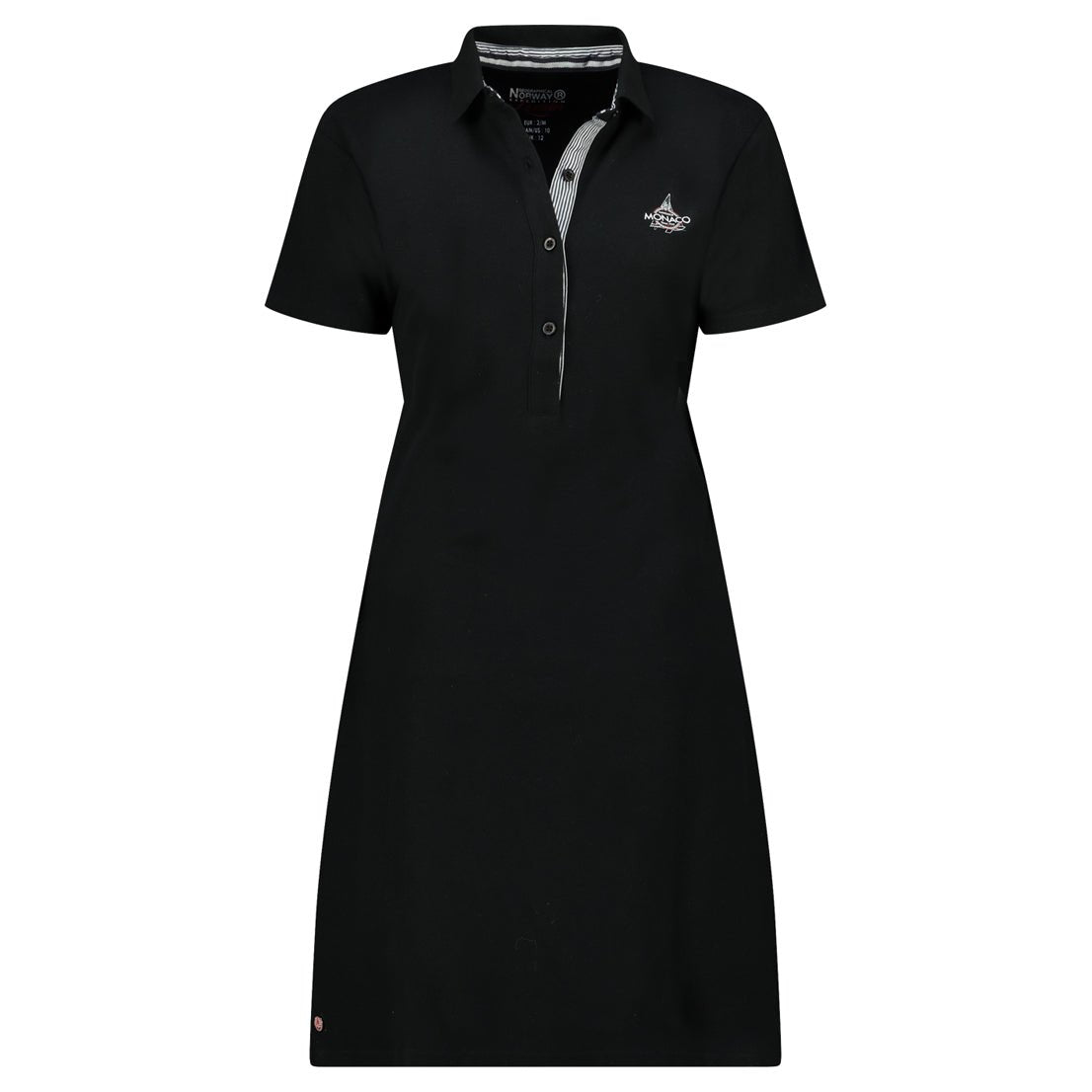 Geographical Norway Kandra Woman - Sleeveless polo dress with embroidery - Geographical Norway KANDRA_LADY_MARINE_S_SDB-KANDRA_LADY_NOIR_S_SDB-KANDRA_LADY_BLANC_S_SDB-KANDRA_LADY_MARINE_M_SDB-KANDRA_LADY_NOIR_M_SDB-KANDRA_LADY_BLANC_M_SDB-KANDRA_LADY_MARINE_L_SDB-KANDRA_LADY_NOIR_L_SDB-KANDRA_LADY_BLANC_L_SDB-KANDRA_LADY_MARINE_XL_SDB